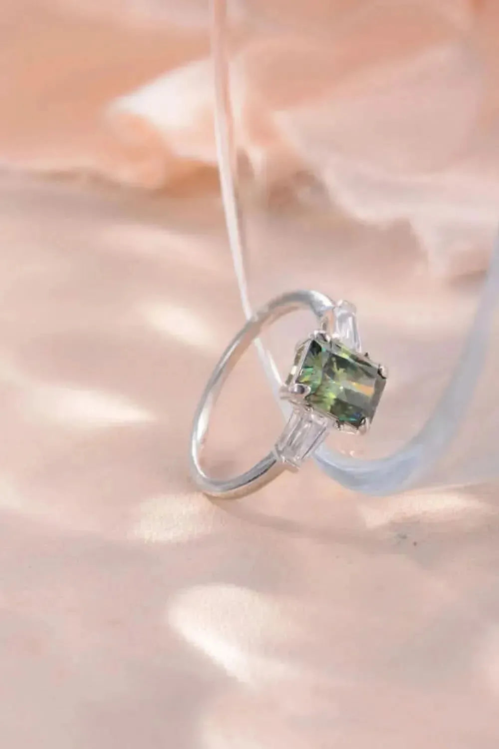2 Carat Moissanite 925 Sterling Silver Ring - Bad Moms Club