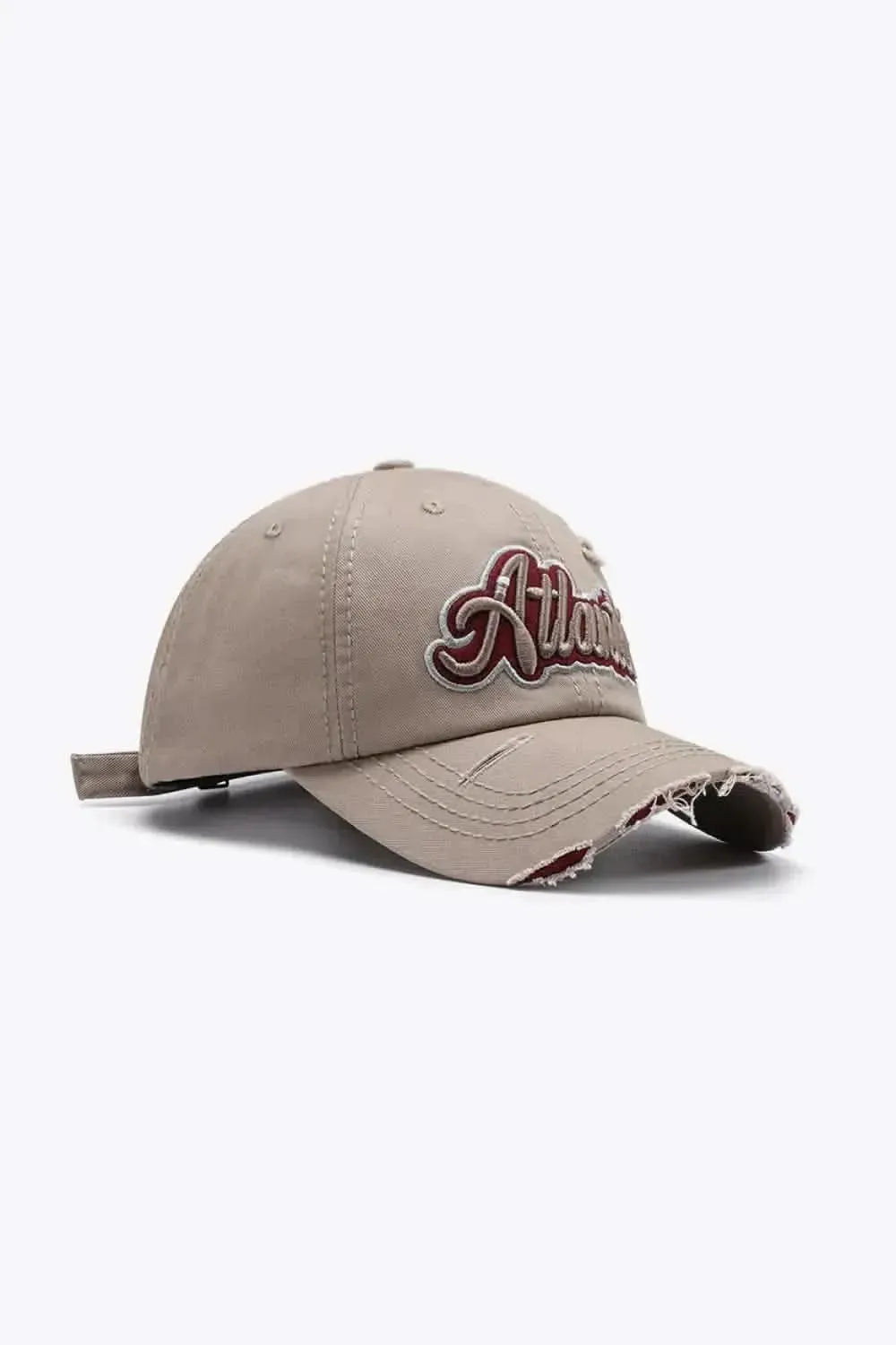 ATLANTIC Graphic Distressed Baseball Cap - Bad Moms Club