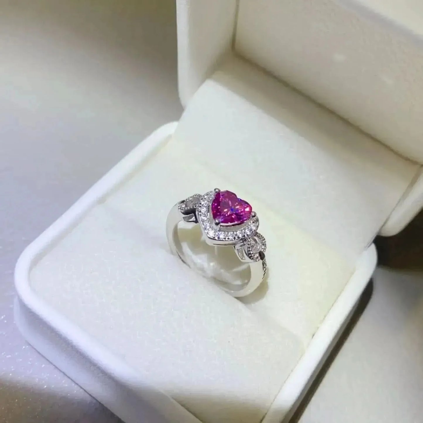 1 Carat Moissanite 925 Sterling Silver Ring - Bad Moms Club