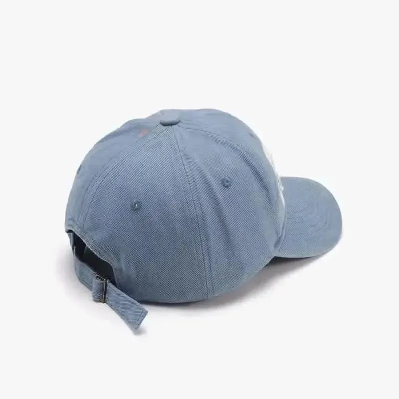 Distressed Cotton Baseball Cap - Bad Moms Club