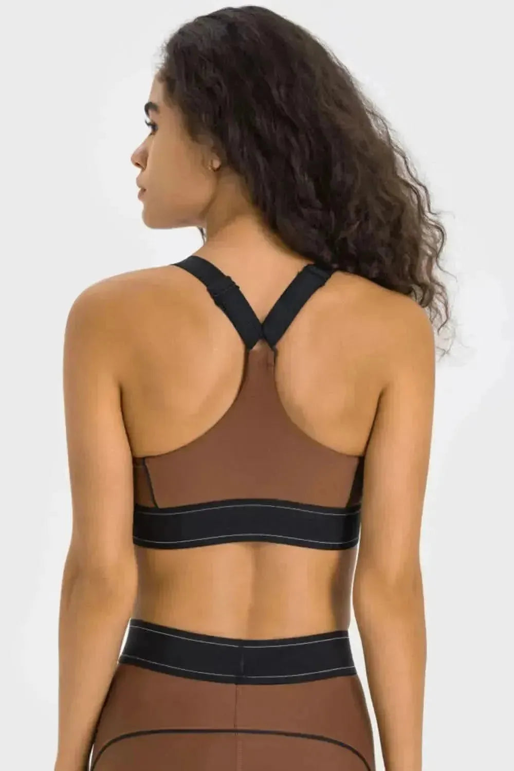 Contrast Sports Bra - Bad Moms Club