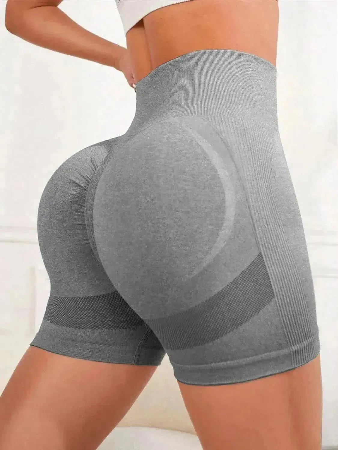 High Waist Active Shorts - Bad Moms Club