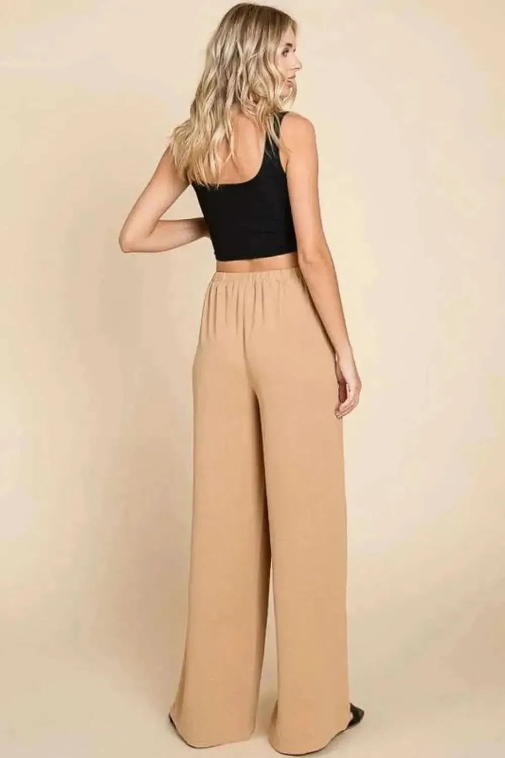 Culture Code Full Size High Waist Wide Leg Cargo Pants - Bad Moms Club