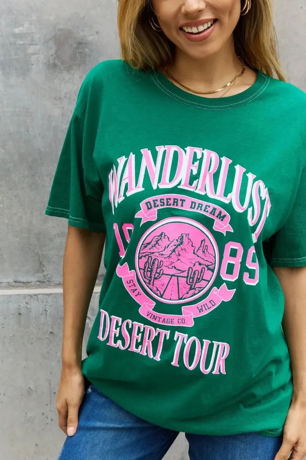 Sweet Claire "Wanderlust" Graphic T-Shirt - Bad Moms Club