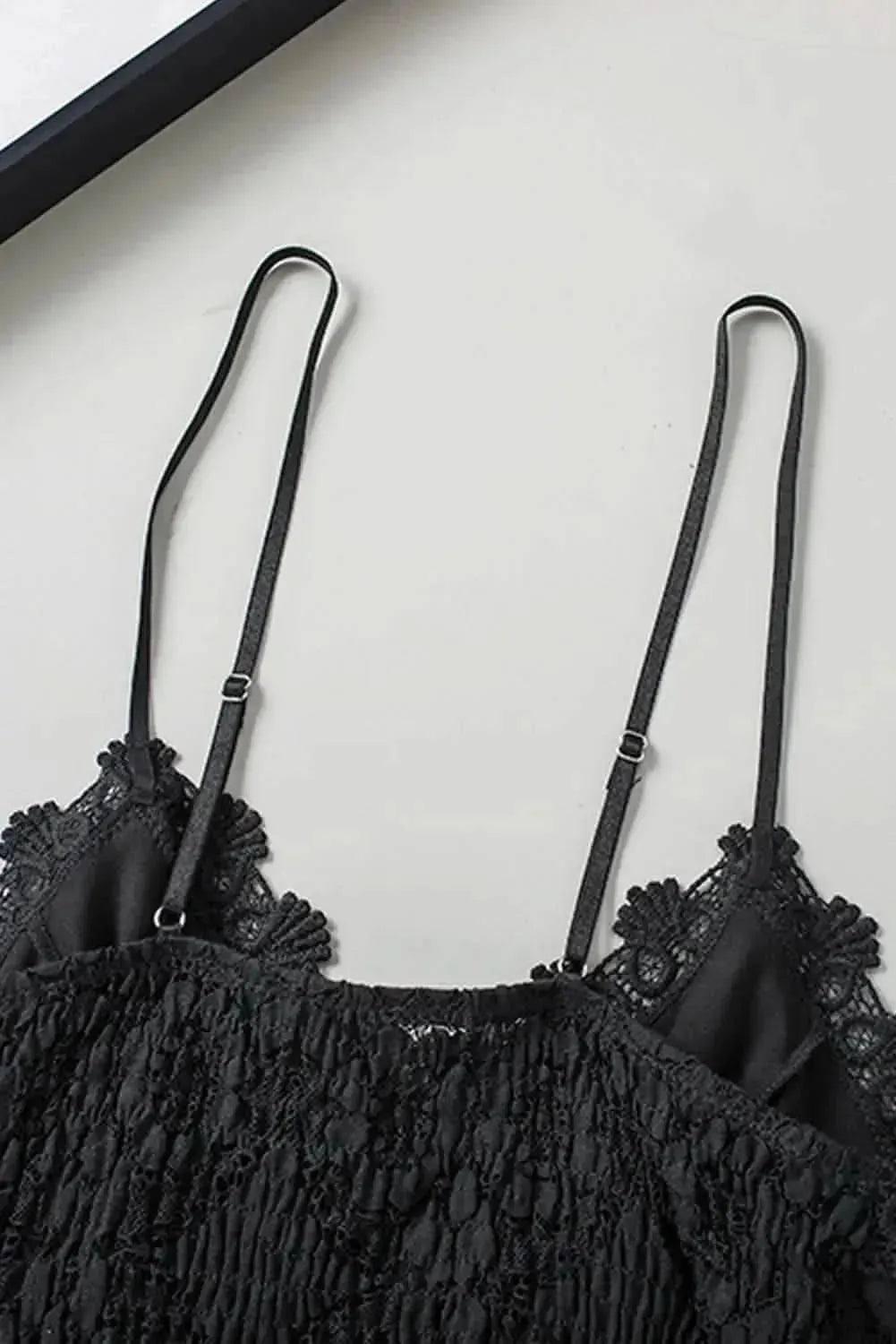 V-Neck Lace Cropped Cami - Bad Moms Club