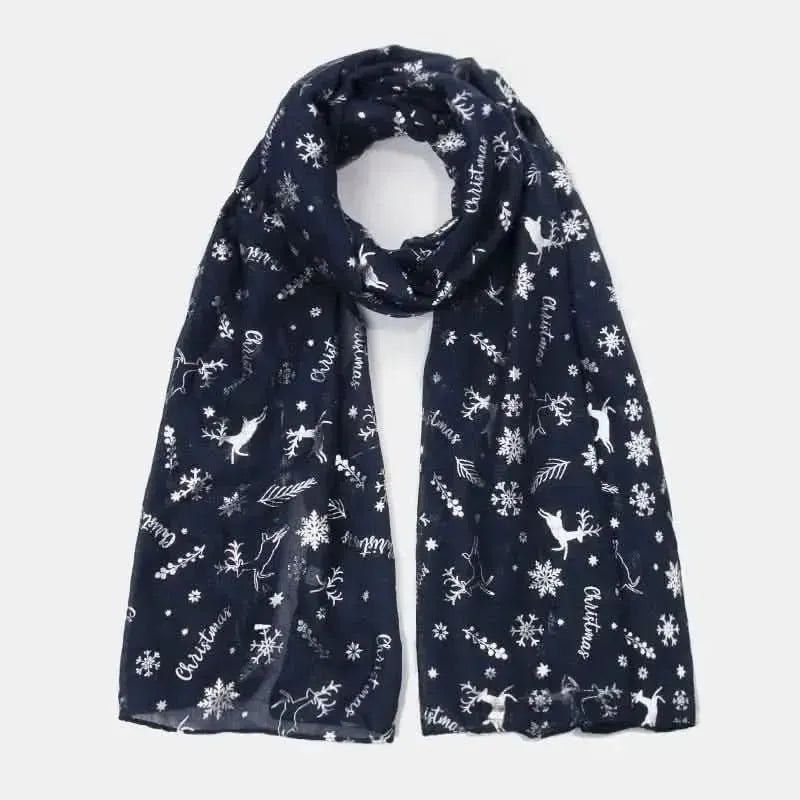 Christmas Element Polyester Scarf - Bad Moms Club