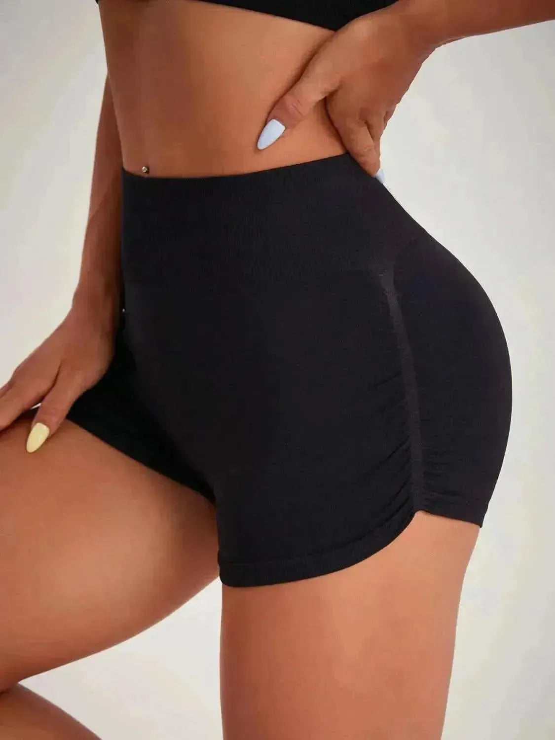 High Waist Active Shorts - Bad Moms Club