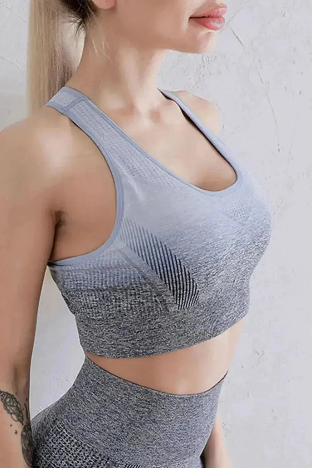 Gradient Racerback Sports Bra - Bad Moms Club