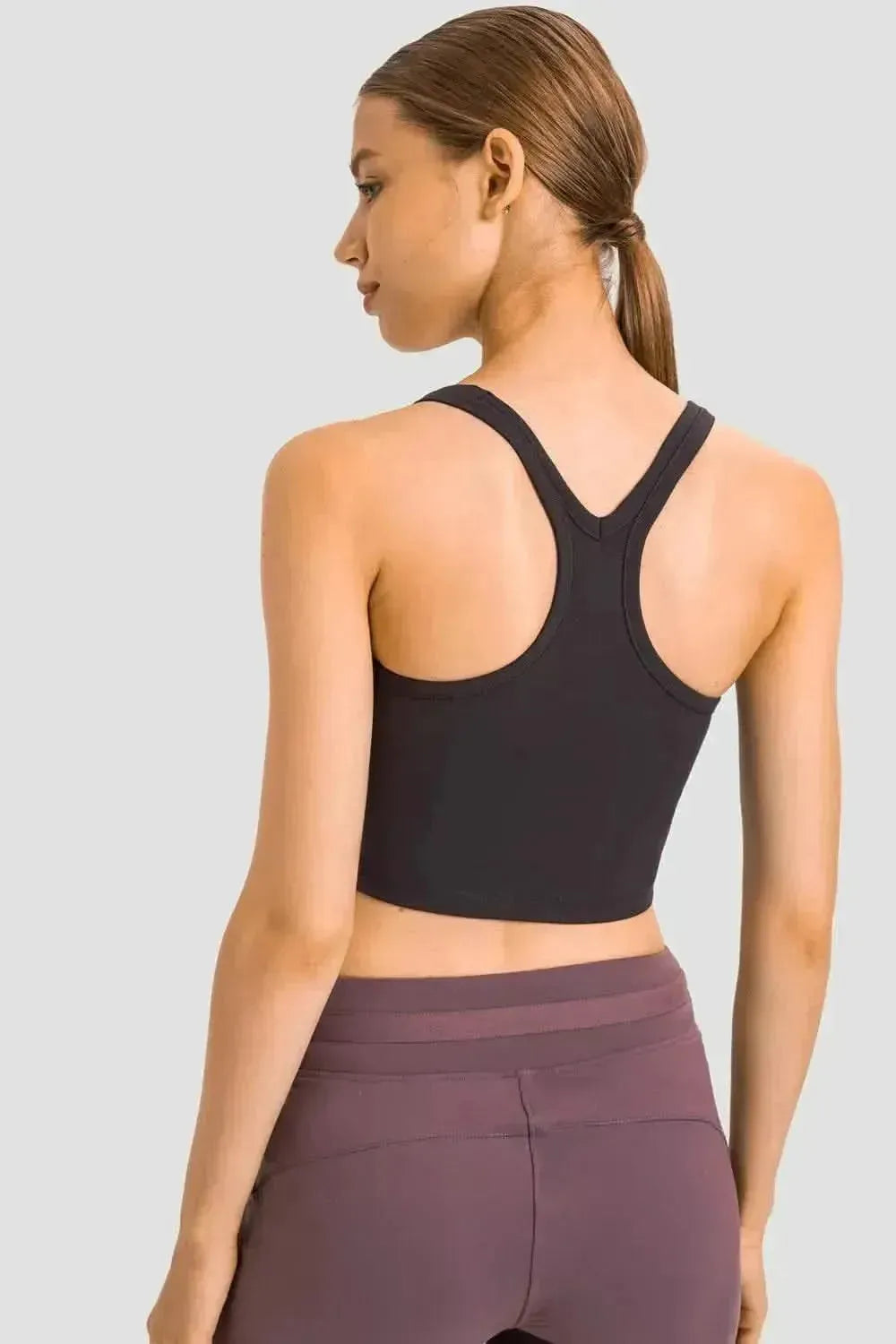 Racerback Sports Bra - Bad Moms Club