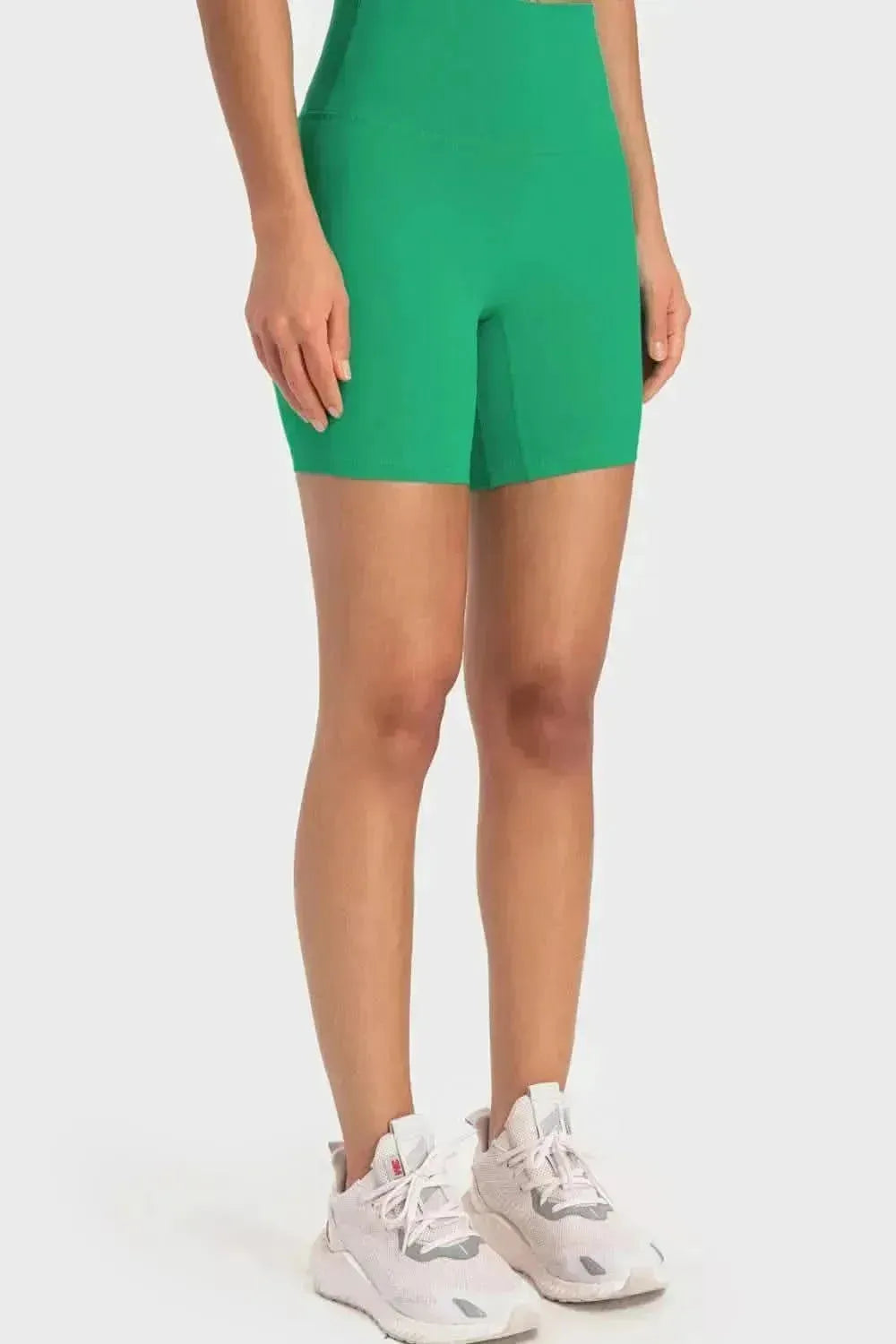 Staying Cozy Wide Waistband Biker Shorts - Bad Moms Club