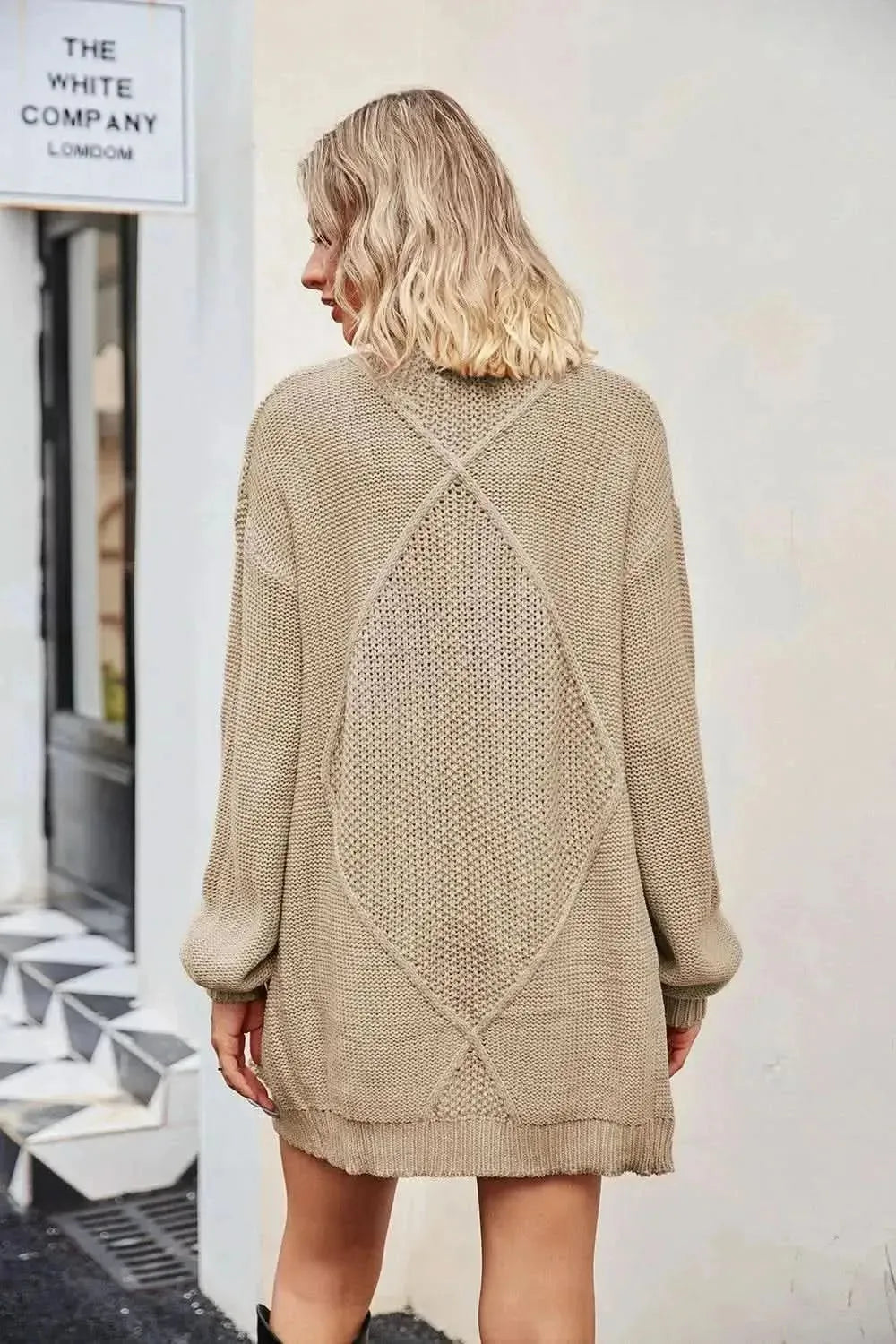 Open Front Cardigan with Pockets - Bad Moms Club