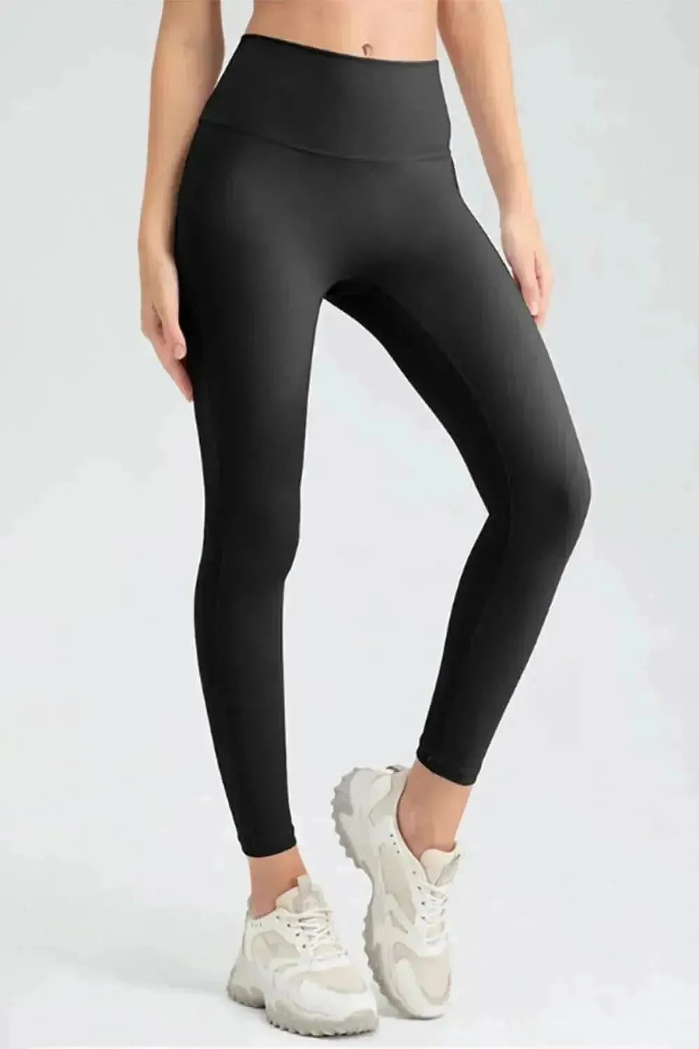 High Waist Skinny Active Pants - Bad Moms Club