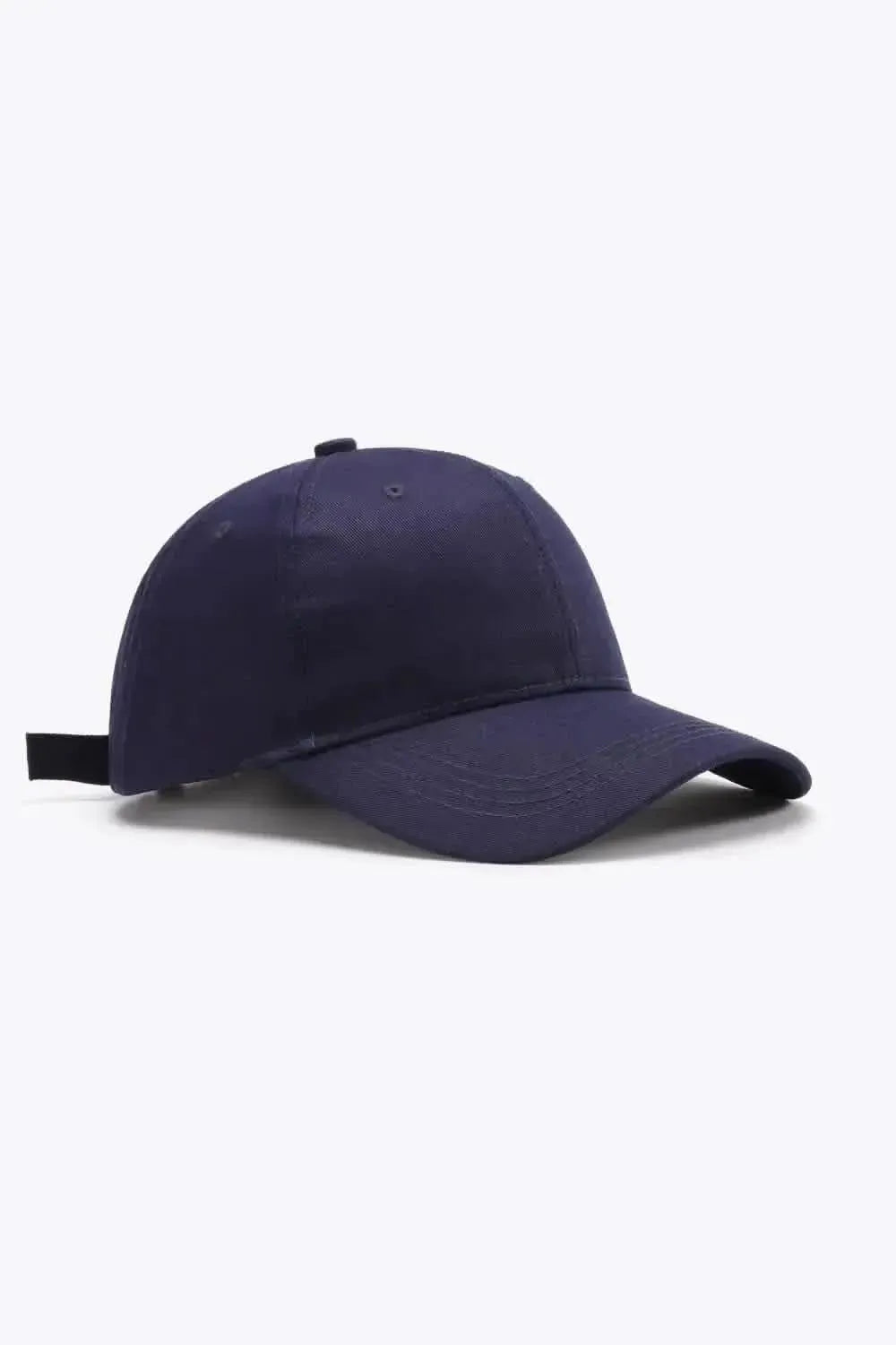 Plain Adjustable Cotton Baseball Cap - Bad Moms Club