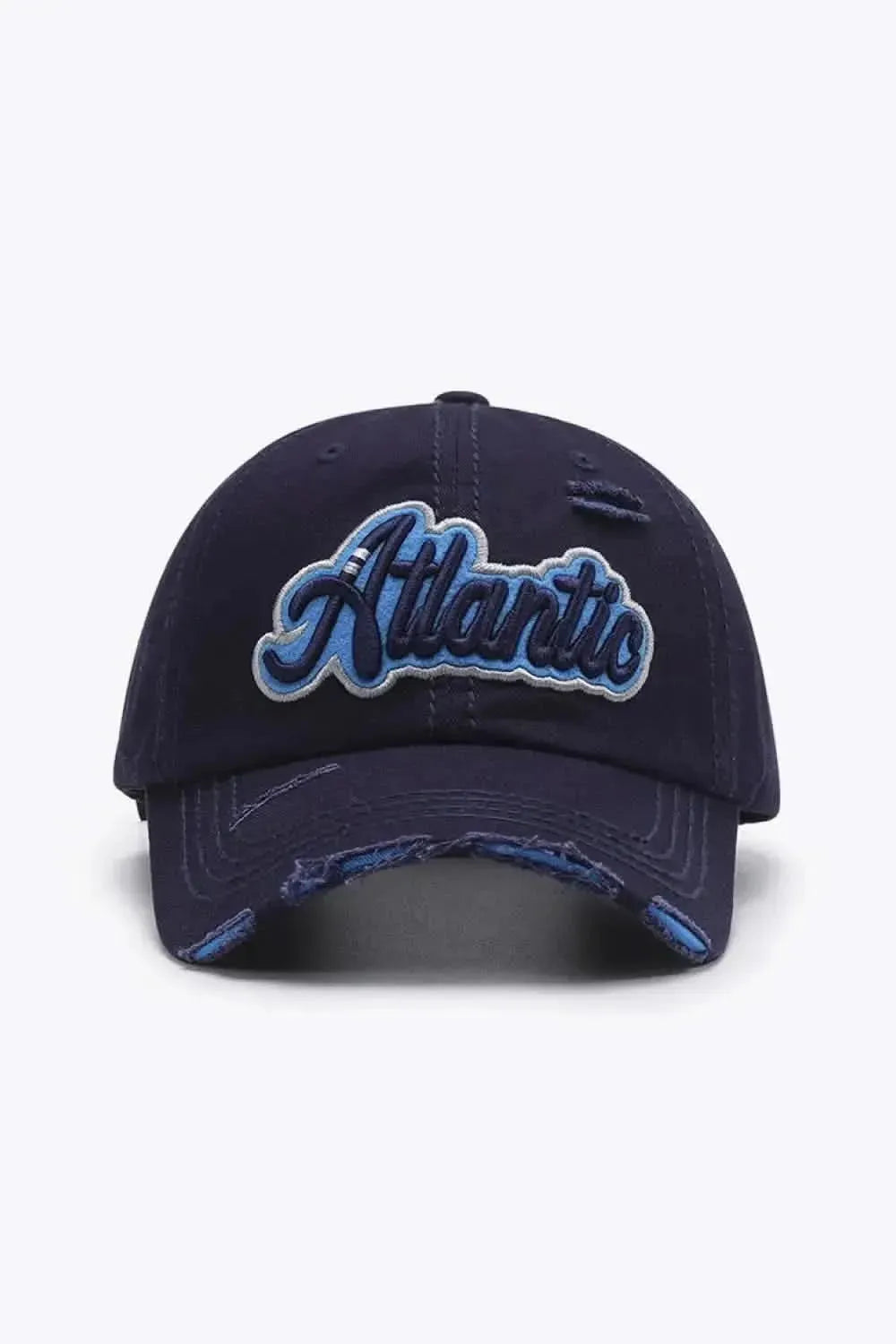 ATLANTIC Graphic Distressed Baseball Cap - Bad Moms Club