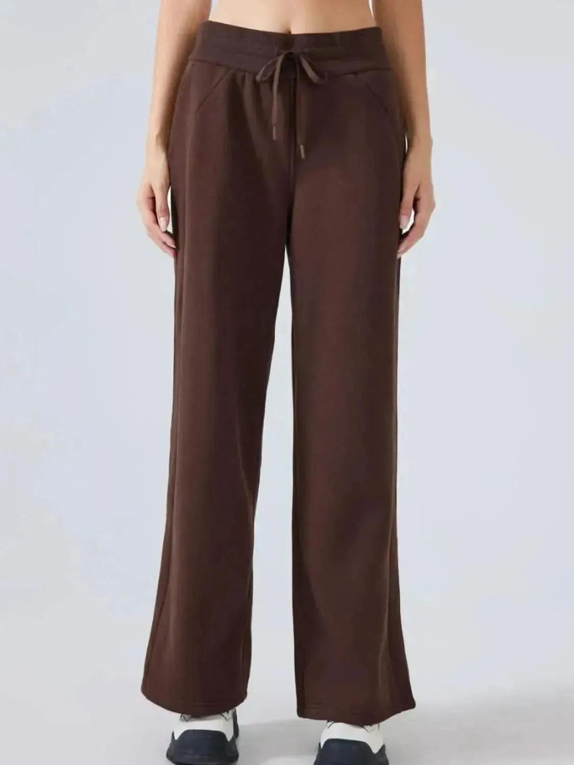 Millennia Drawstring Wide Leg Pants - Bad Moms Club