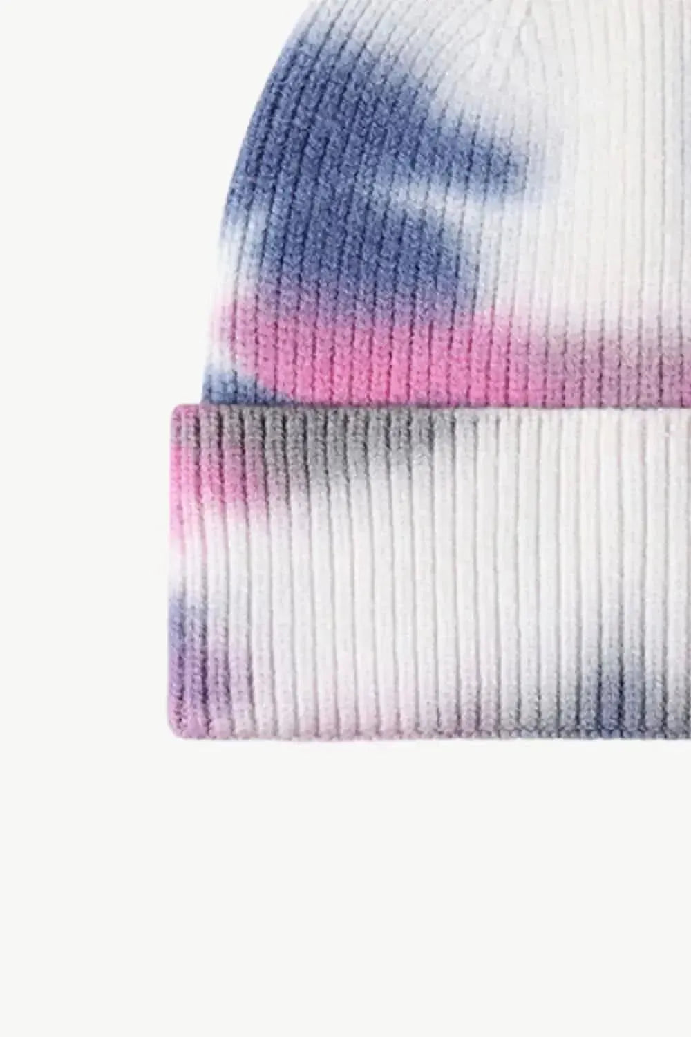 Tie-Dye Cuffed Knit Beanie - Bad Moms Club