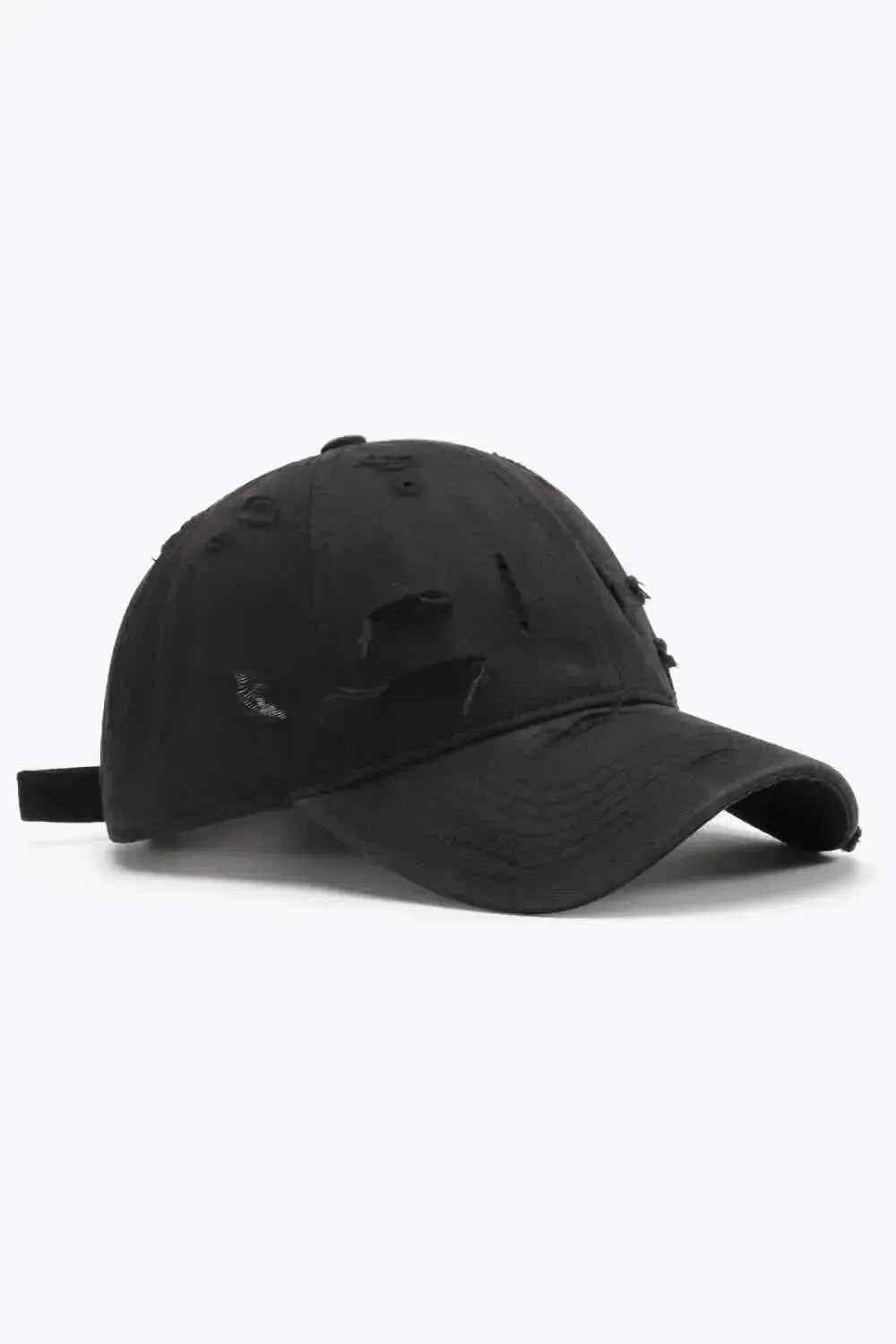 Distressed Adjustable Baseball Cap - Bad Moms Club