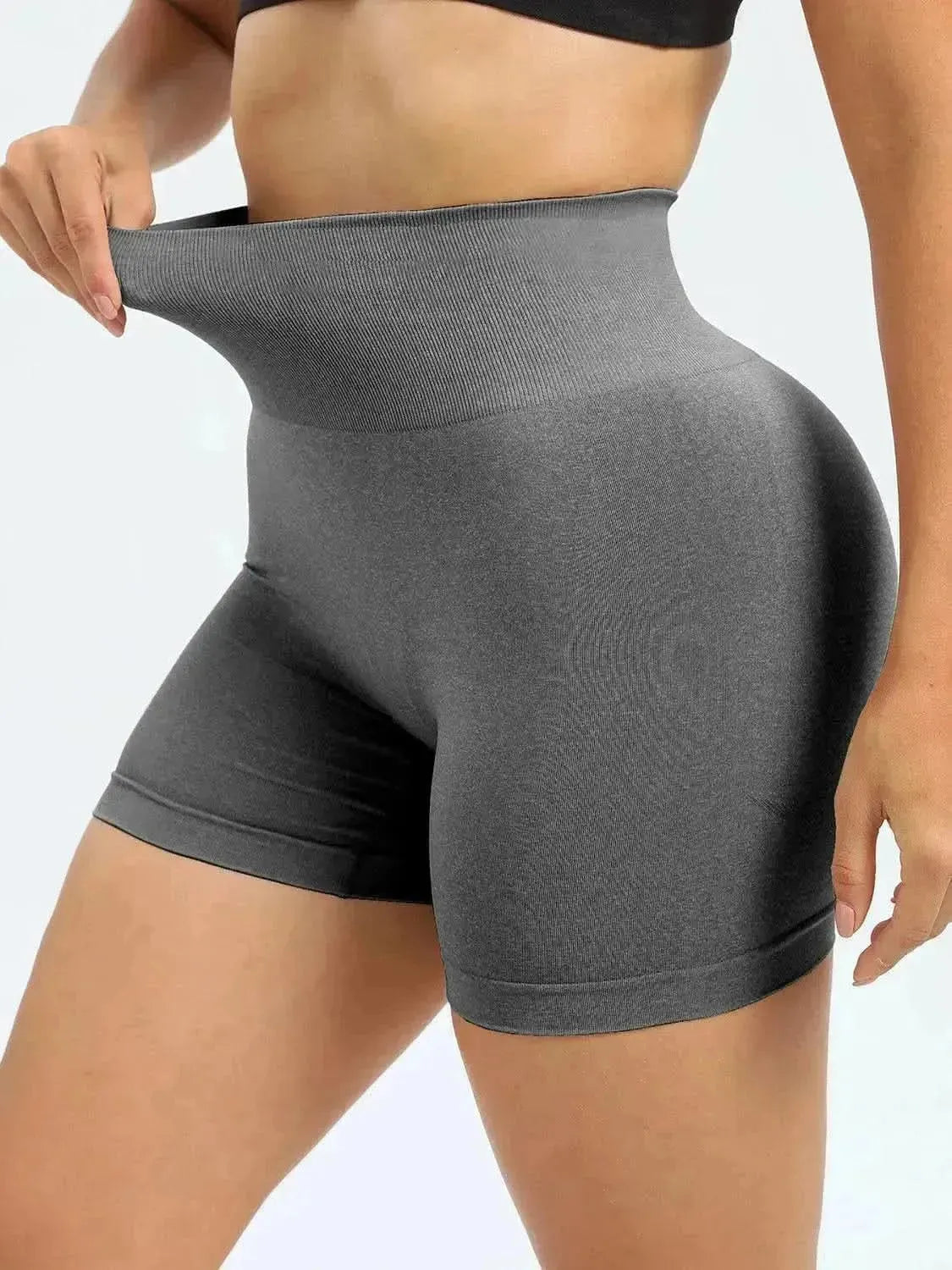 High Waist Active Shorts - Bad Moms Club