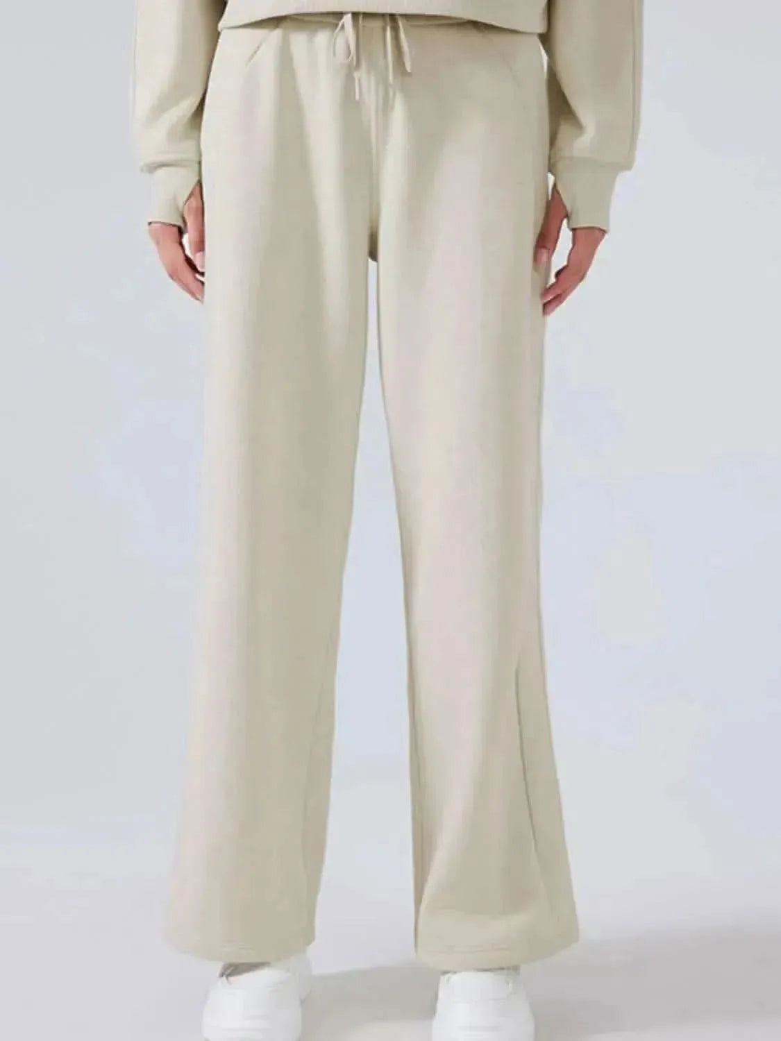 Millennia Drawstring Wide Leg Pants - Bad Moms Club