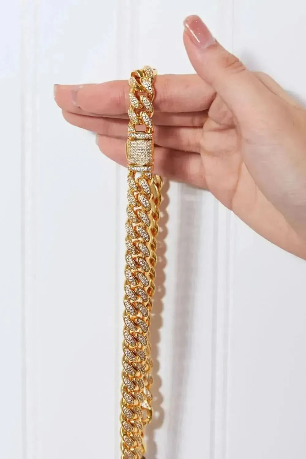 Brass Curb Chain Necklace - Bad Moms Club