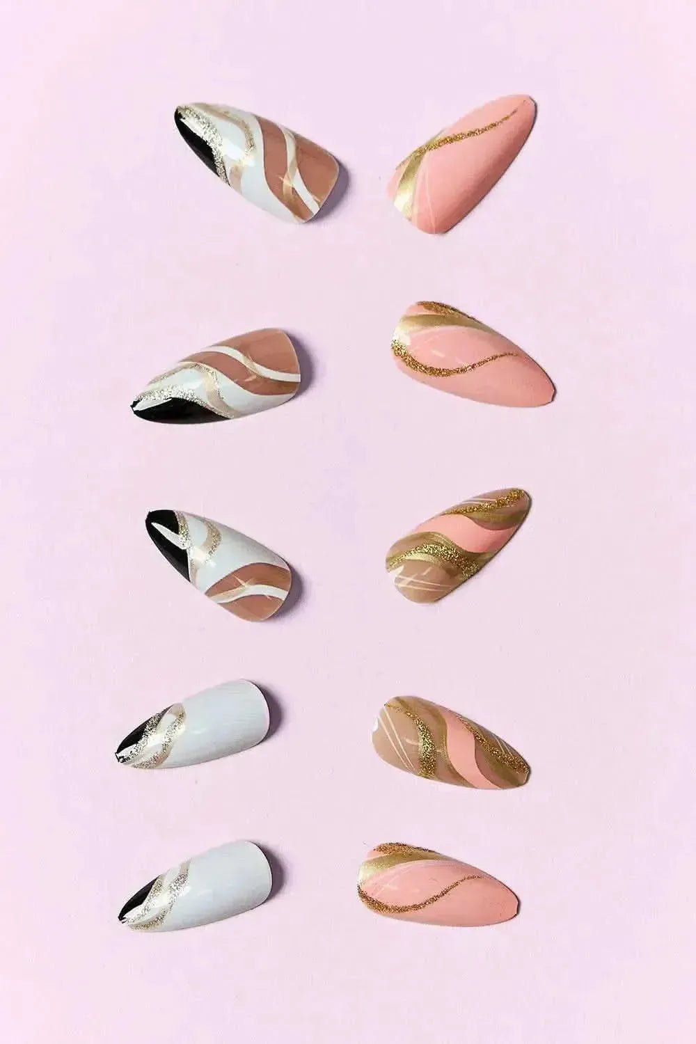 SO PINK BEAUTY Press On Nails 2 Packs - Bad Moms Club