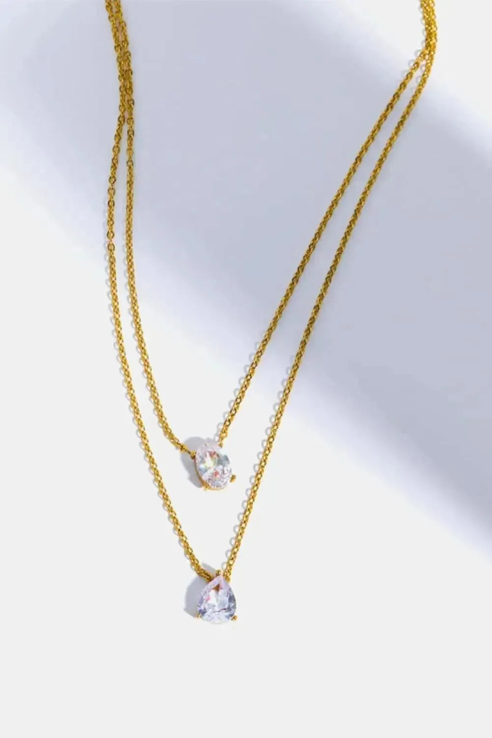 Stainless Steel Geometrical Shape Necklace - Bad Moms Club
