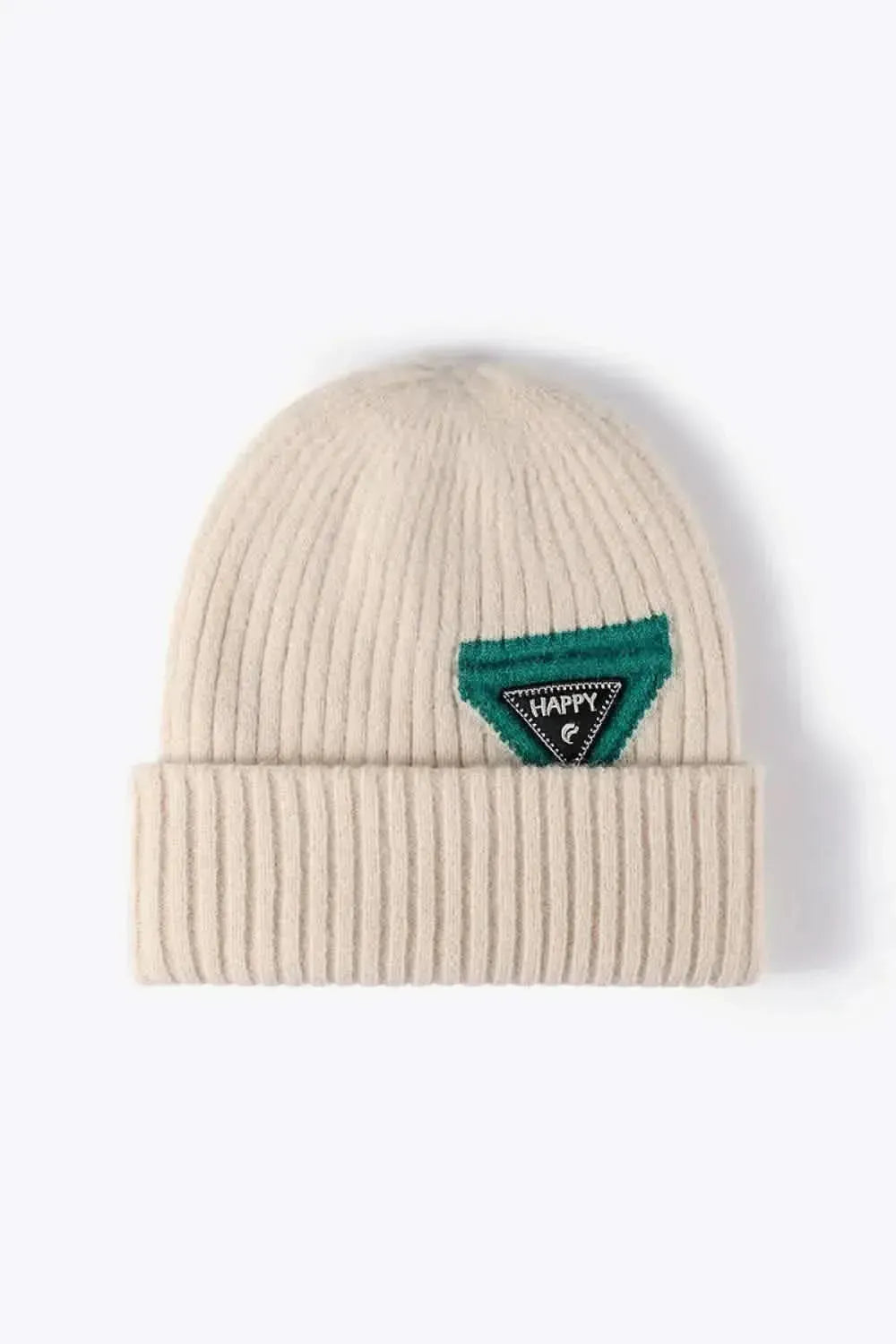 HAPPY Contrast Beanie - Bad Moms Club
