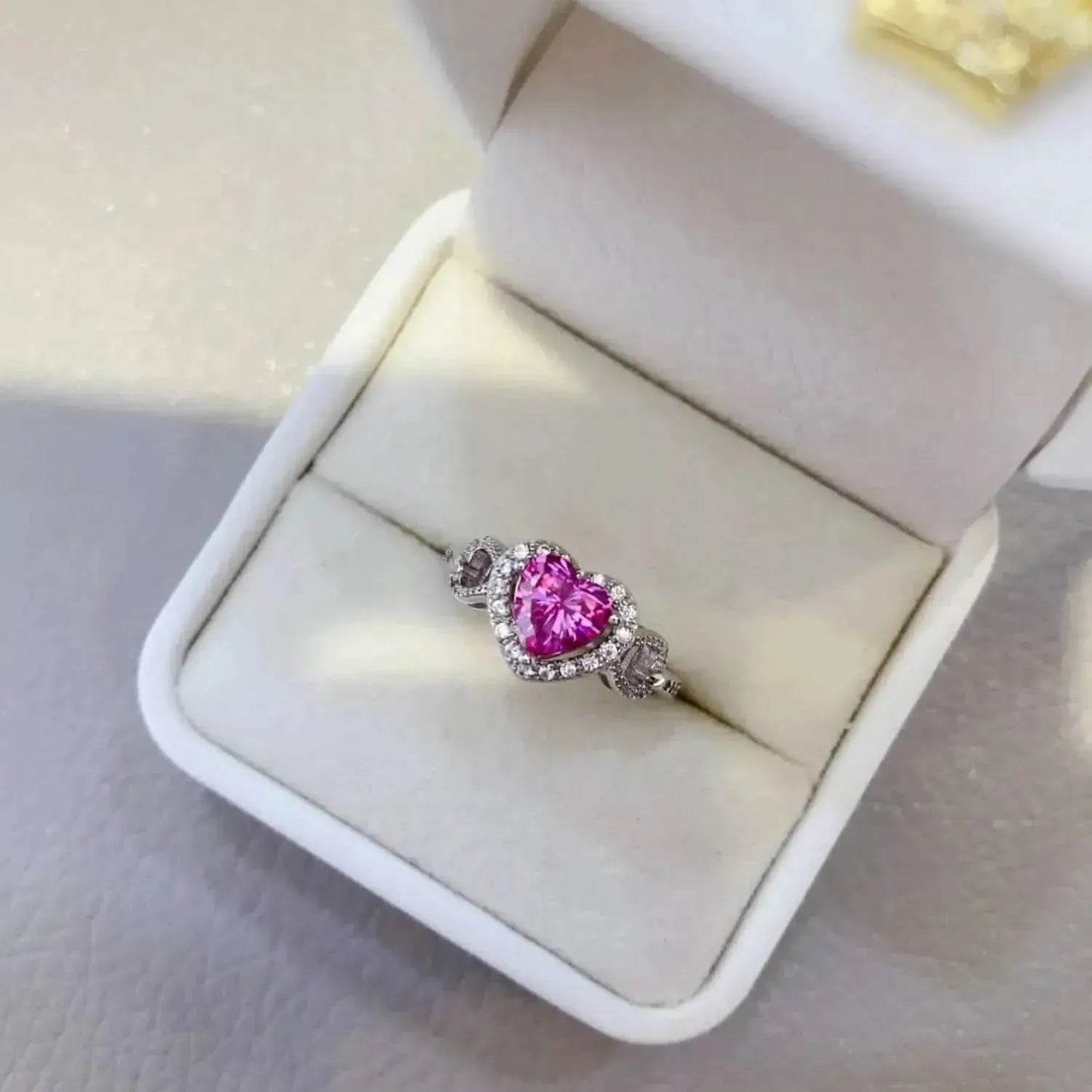 1 Carat Moissanite 925 Sterling Silver Ring - Bad Moms Club