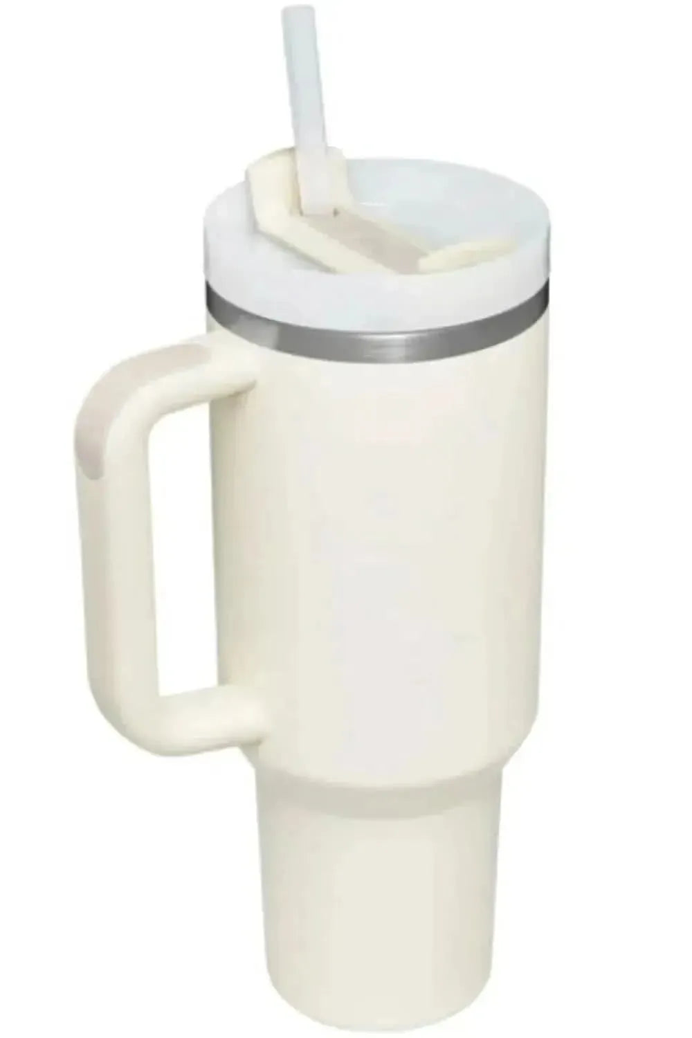 Stainless Steel Tumbler with Upgraded Handle and Straw - Bad Moms Club