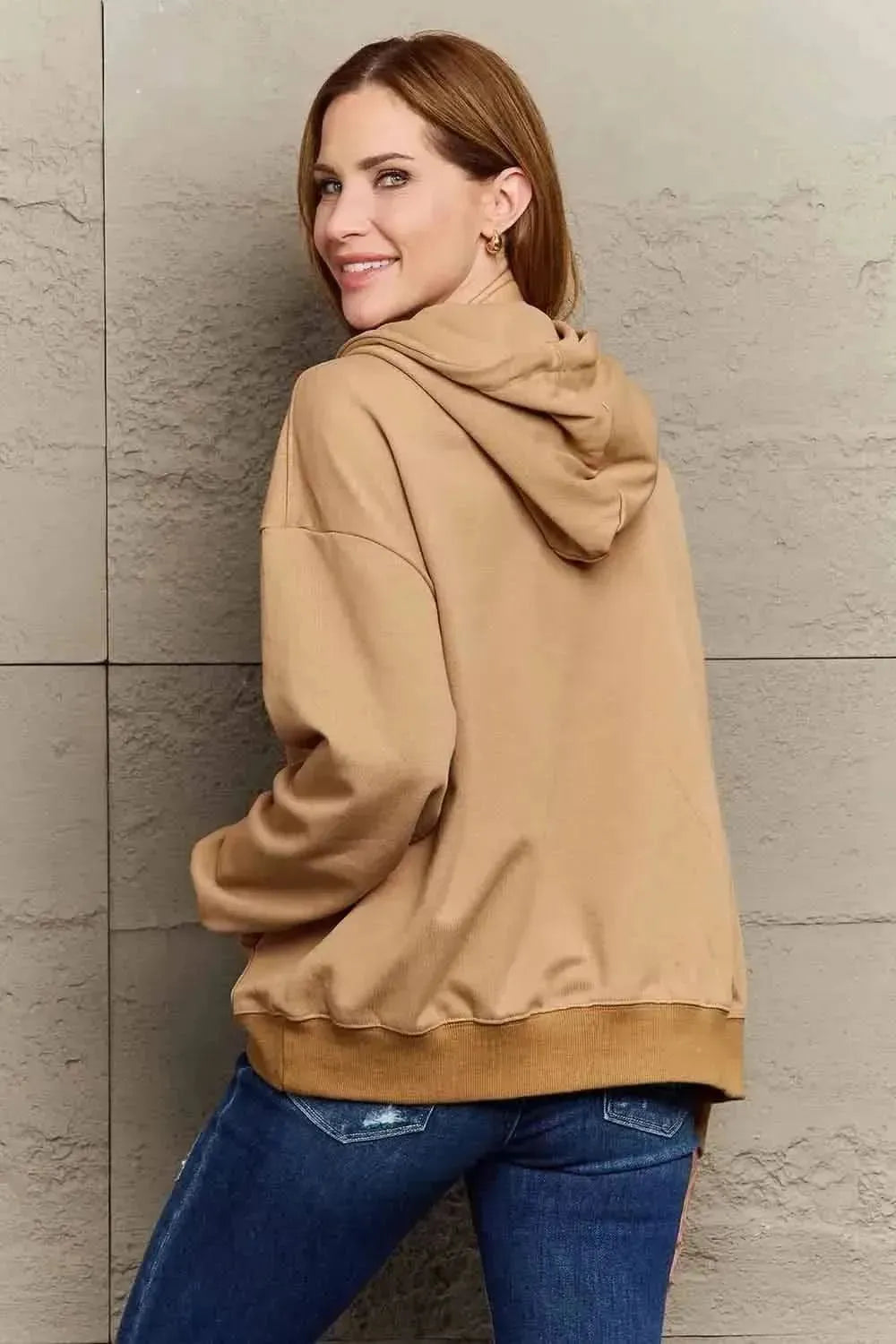 Simply Love Simply Love Full Size SOMETHING SPECIAL Graphic Hoodie - Bad Moms Club