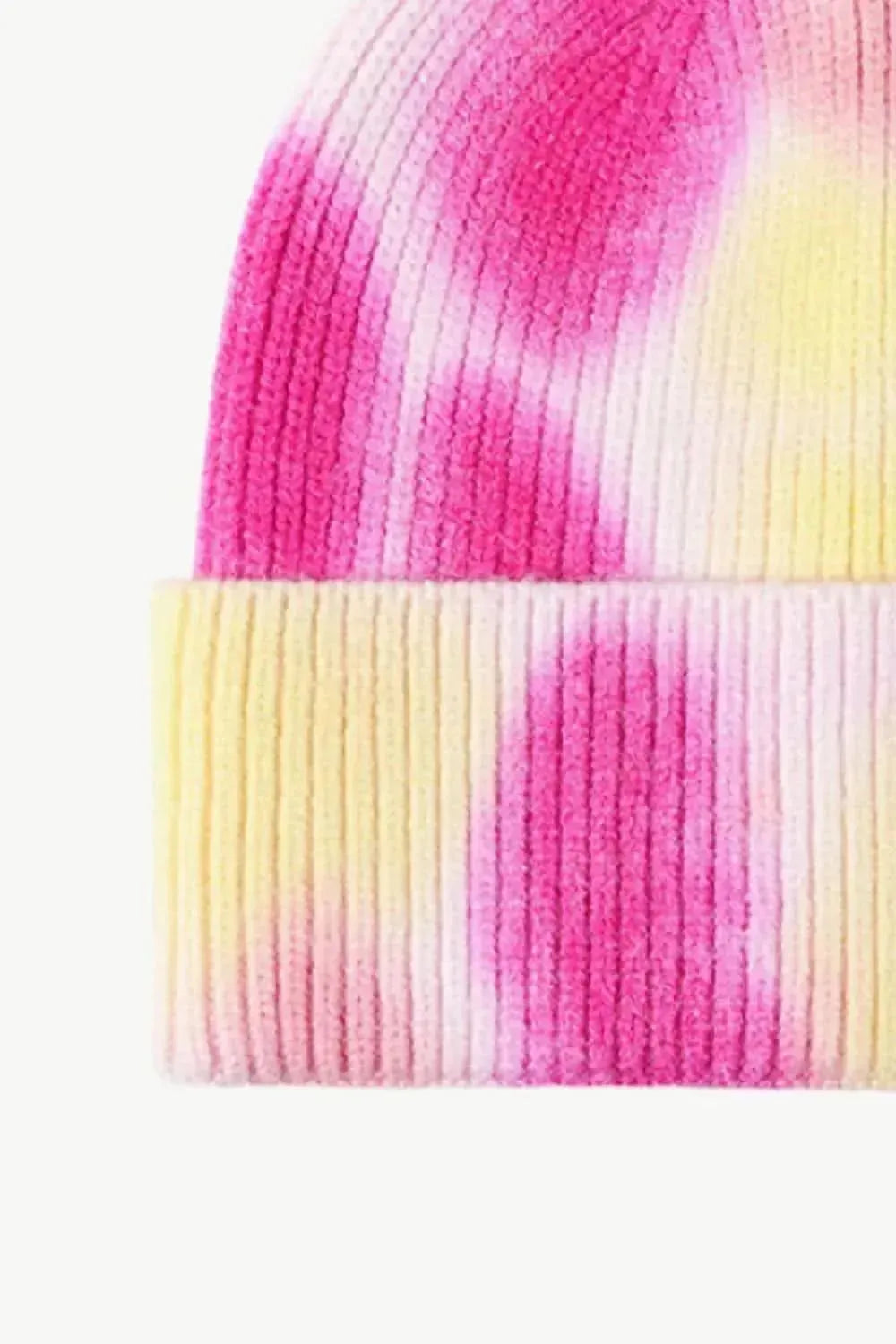 Tie-Dye Cuffed Knit Beanie - Bad Moms Club