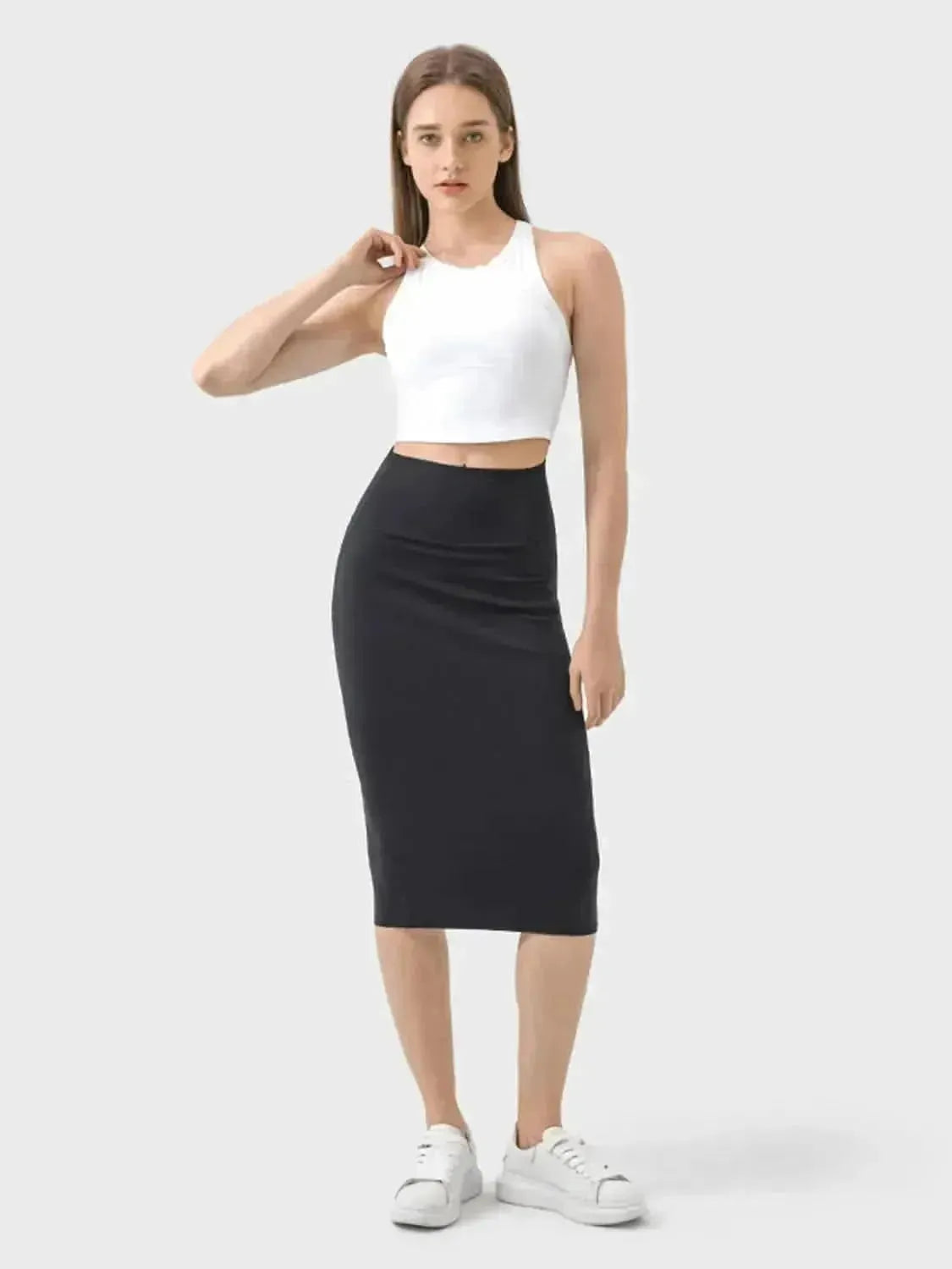 Slit Wrap Active Skirt - Bad Moms Club