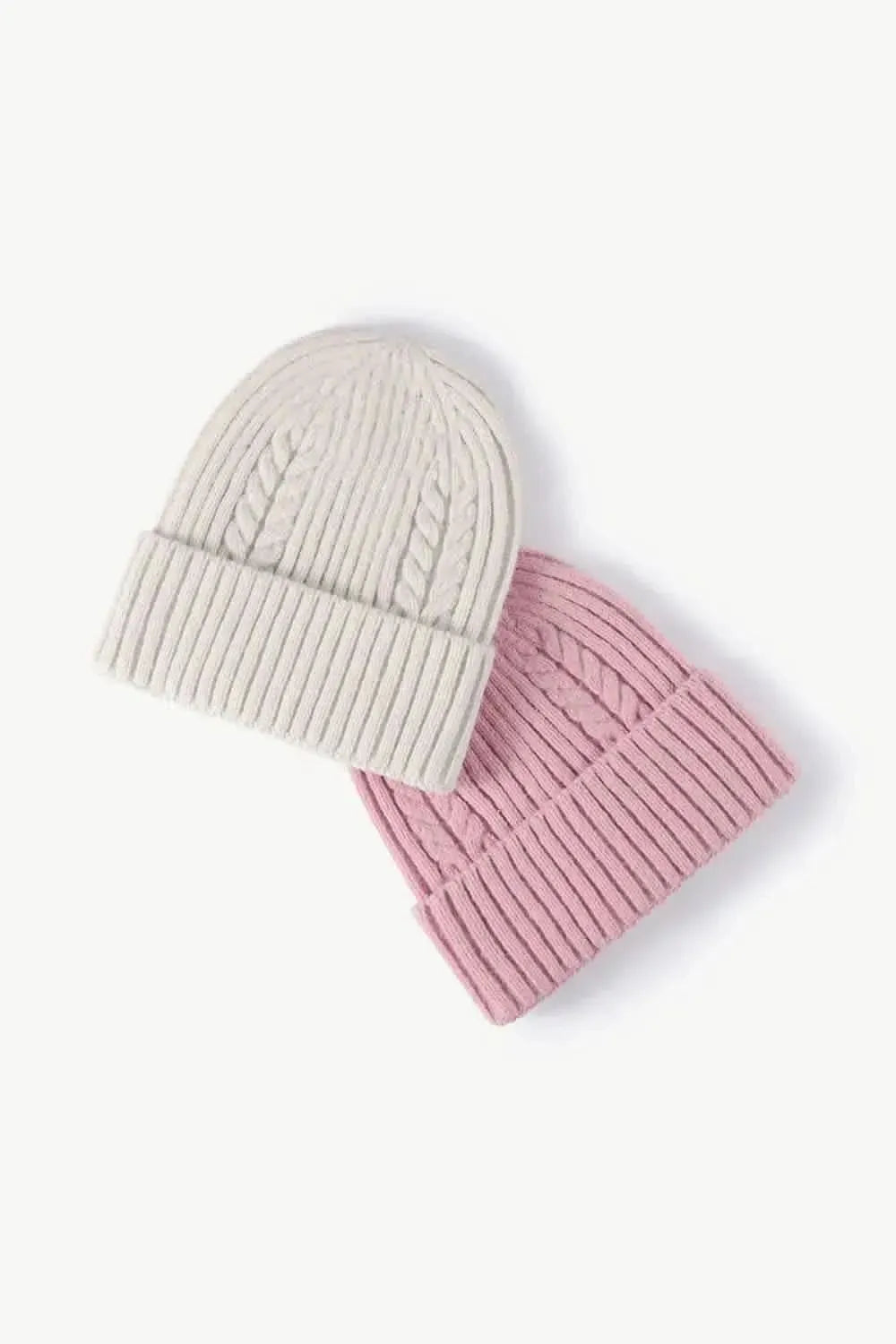 Cable-Knit Cuff Beanie - Bad Moms Club