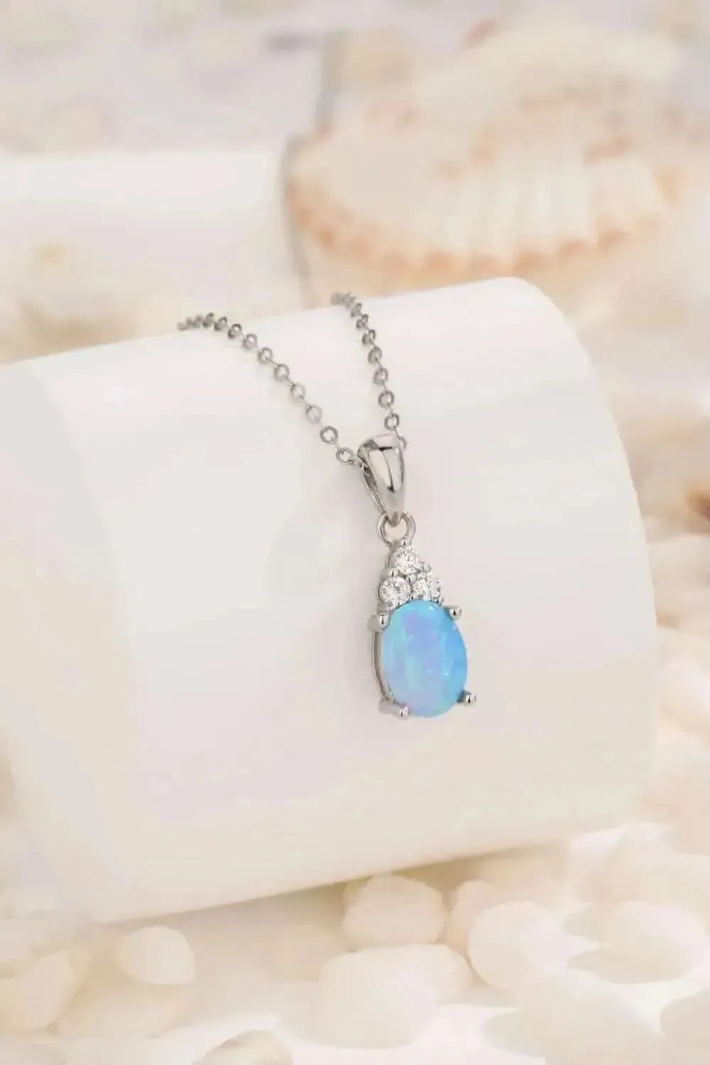 Find Your Center Opal Pendant Necklace - Bad Moms Club