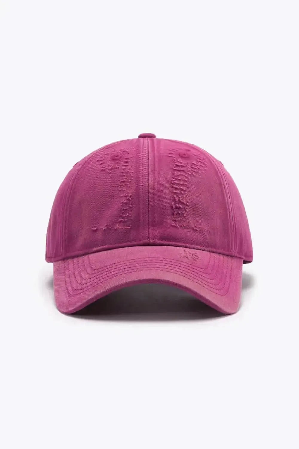 Distressed Adjustable Baseball Cap - Bad Moms Club