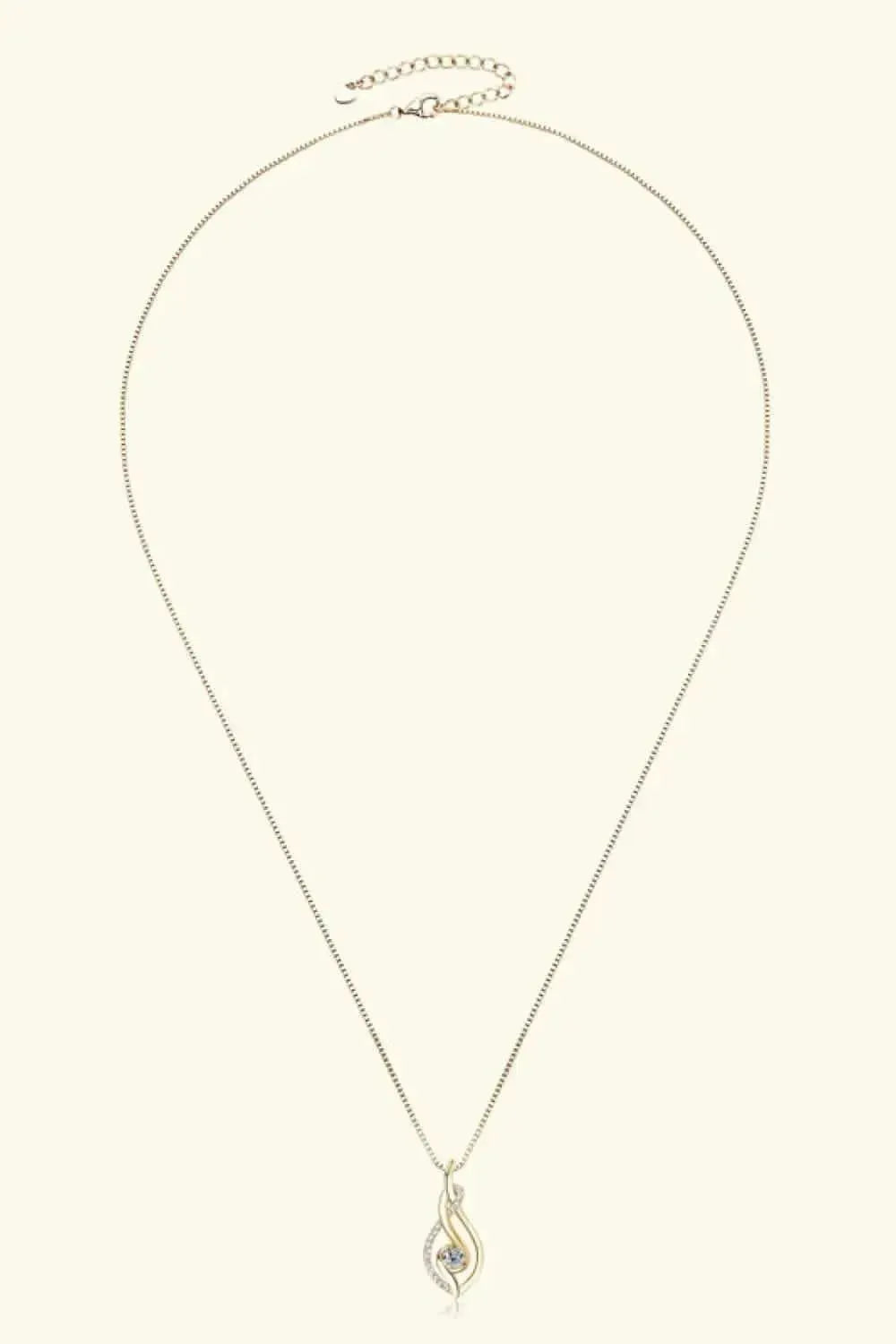 Moissanite 925 Sterling Silver Necklace - Bad Moms Club