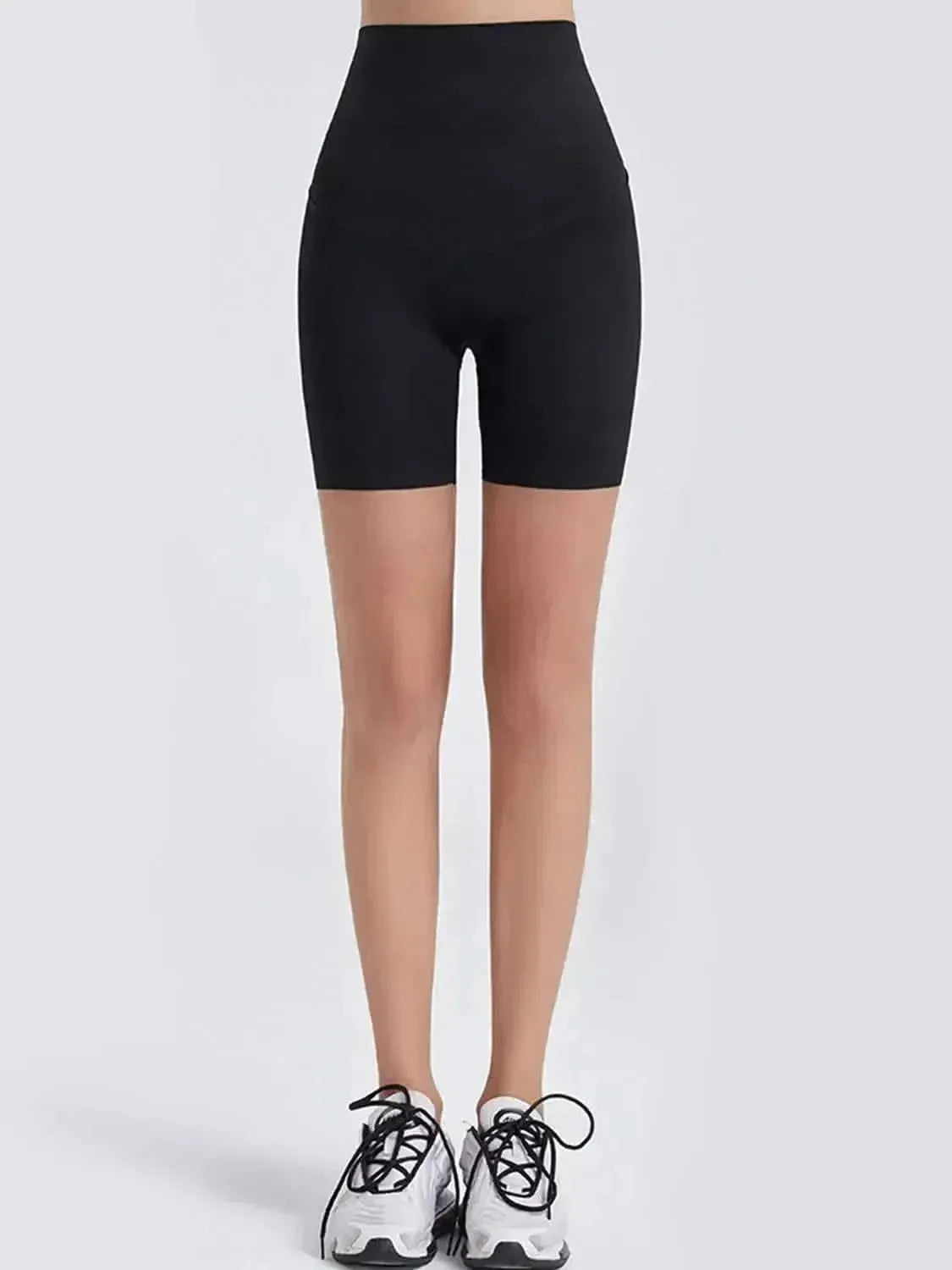 Wide Waistband Sports Shorts - Bad Moms Club