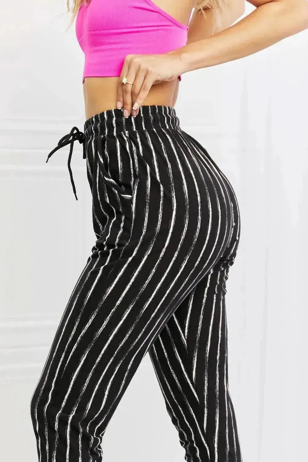 Leggings Depot Stay In Full Size Joggers - Bad Moms Club