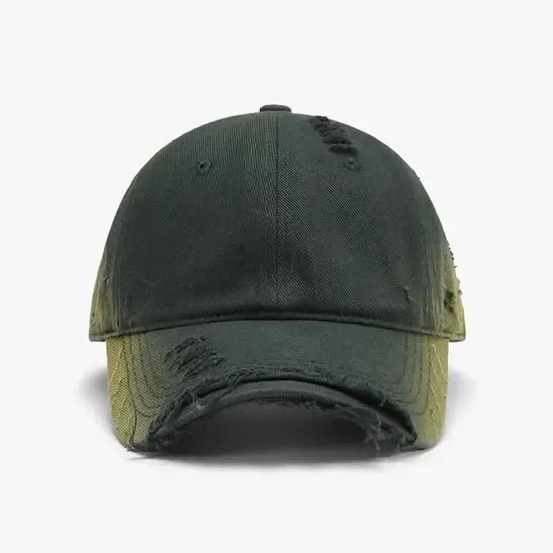 Distressed Adjustable Cotton Hat - Bad Moms Club
