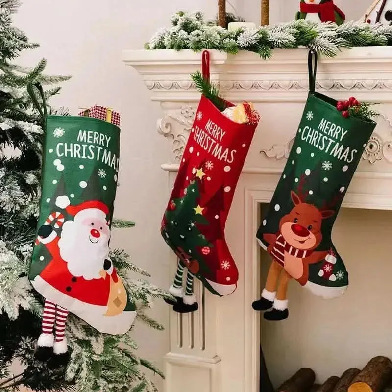 Printed Christmas Stocking Hanging Widget - Bad Moms Club