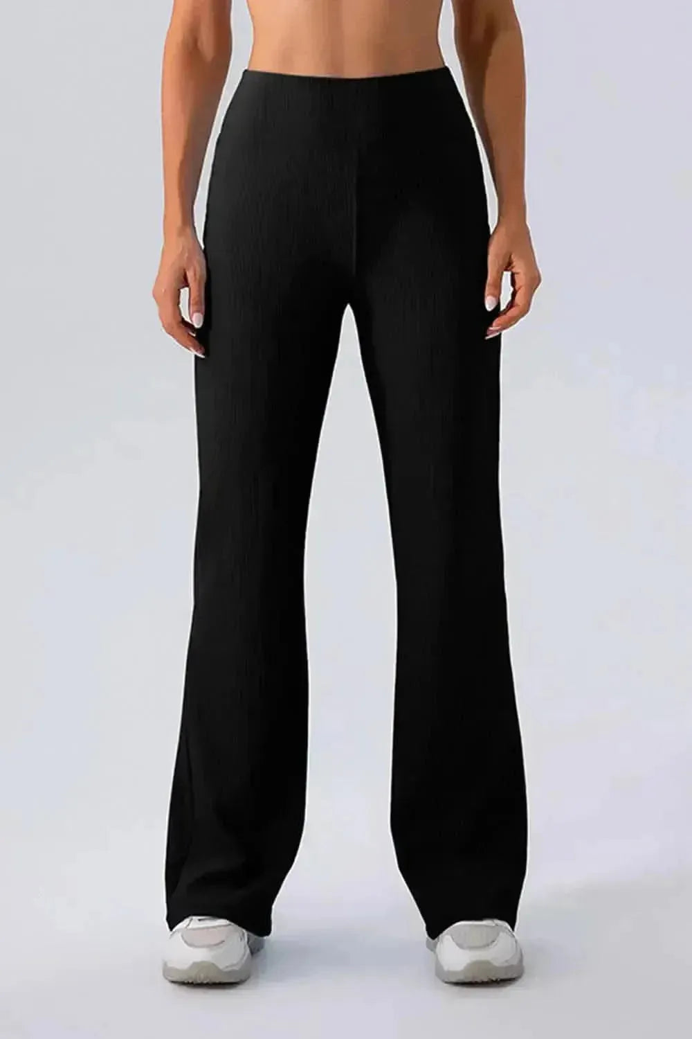 High Waist Straight Active Pants - Bad Moms Club