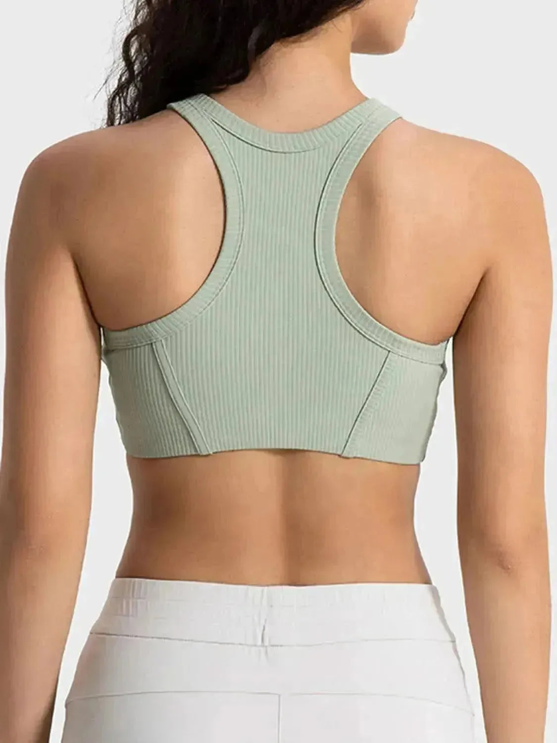Wide Strap Cropped Sport Tank - Bad Moms Club