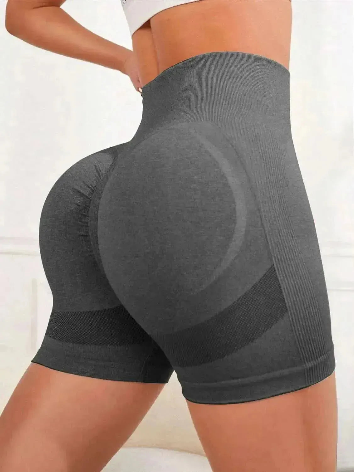 High Waist Active Shorts - Bad Moms Club
