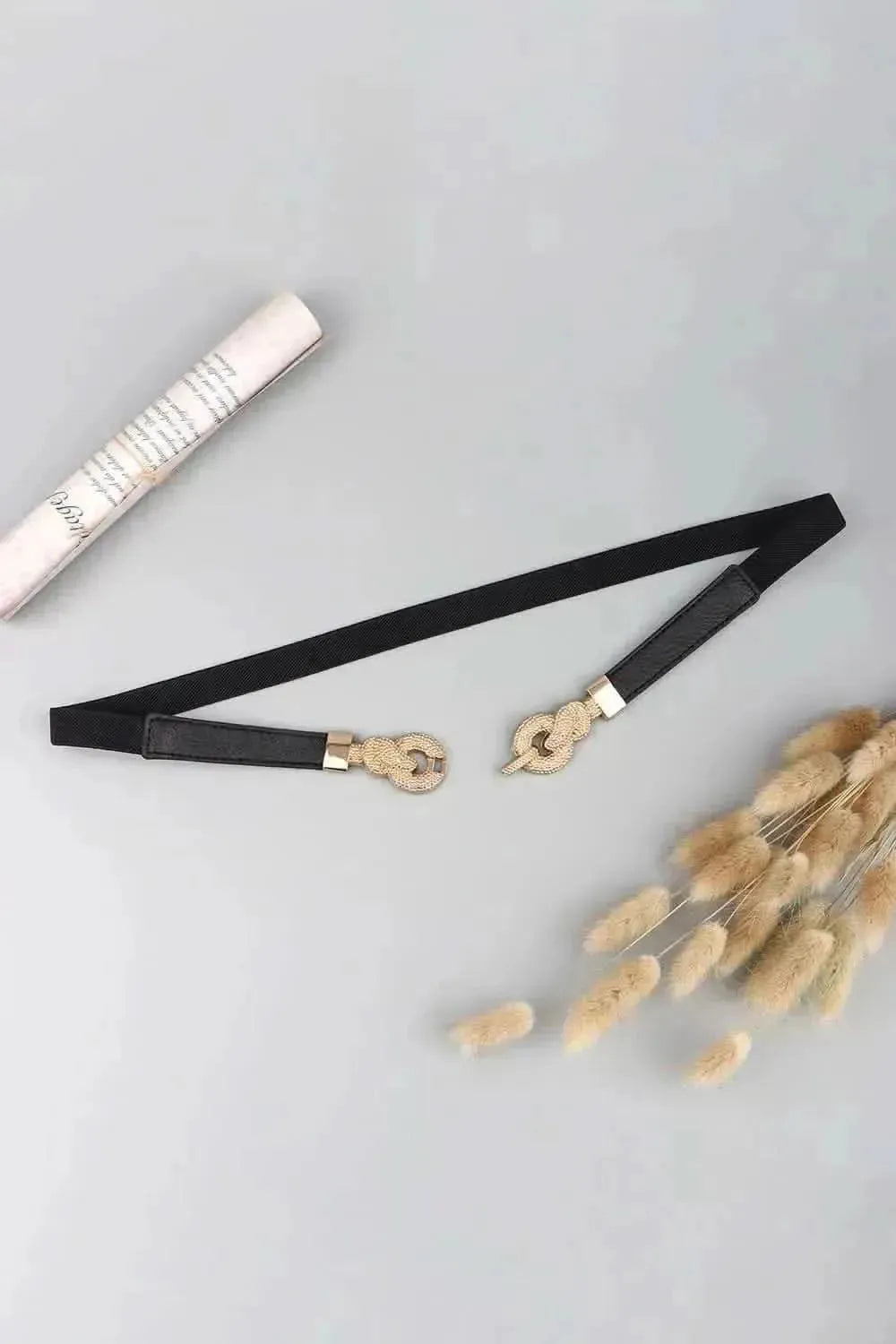 Zinc Alloy Buckle PU Leather Belt - Bad Moms Club