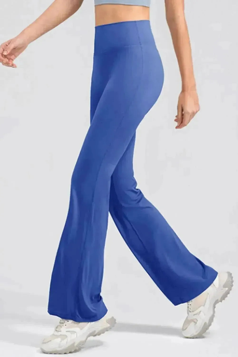 High Waist Straight Active Pants - Bad Moms Club