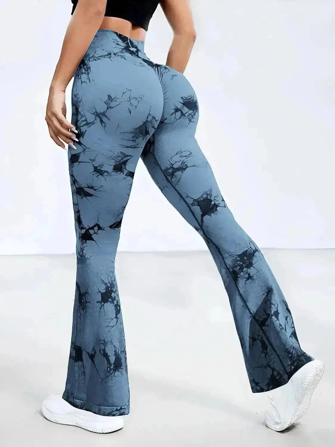 Tie-Dye High Waist Active Leggings - Bad Moms Club