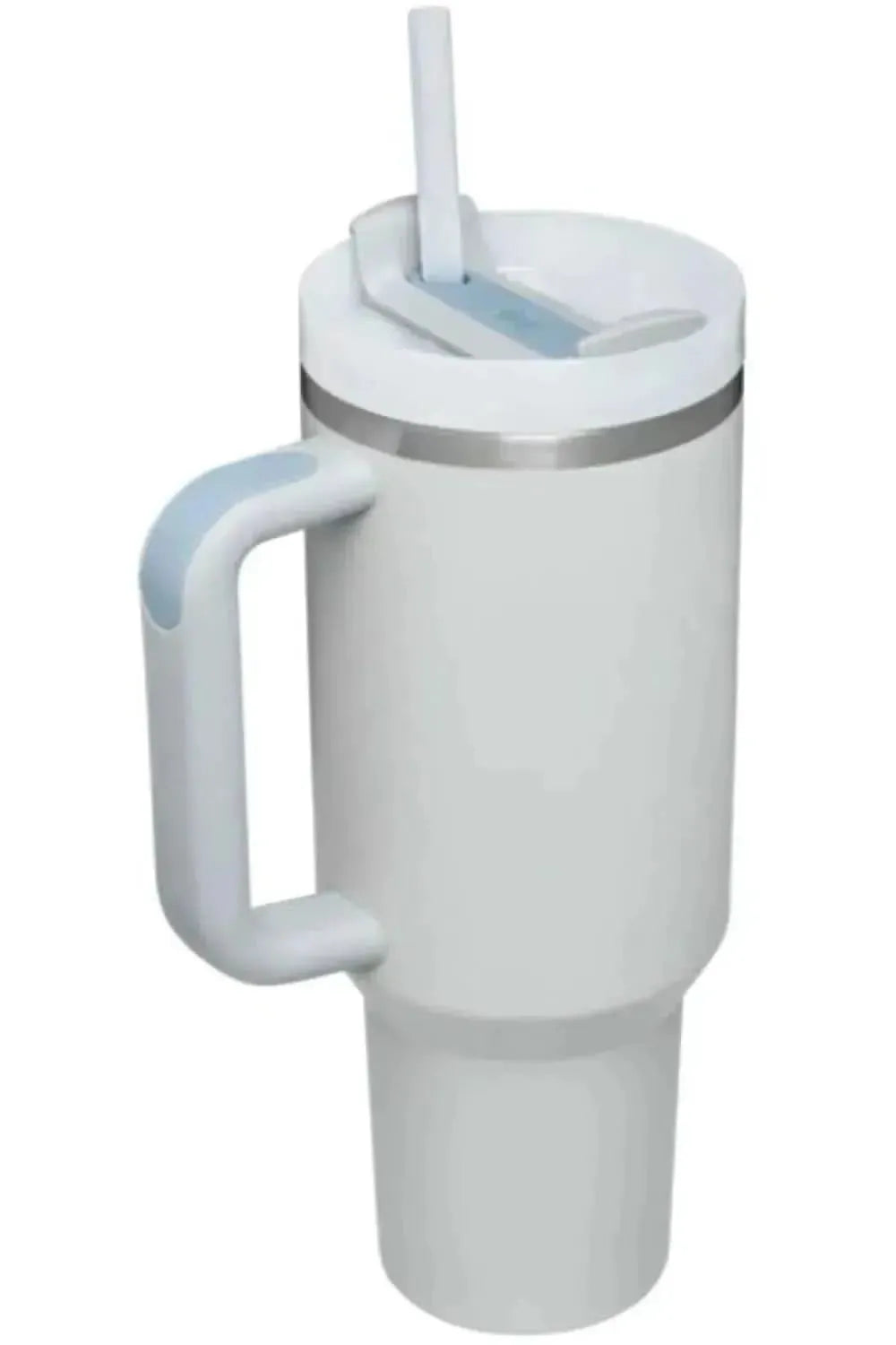 Stainless Steel Tumbler with Upgraded Handle and Straw - Bad Moms Club
