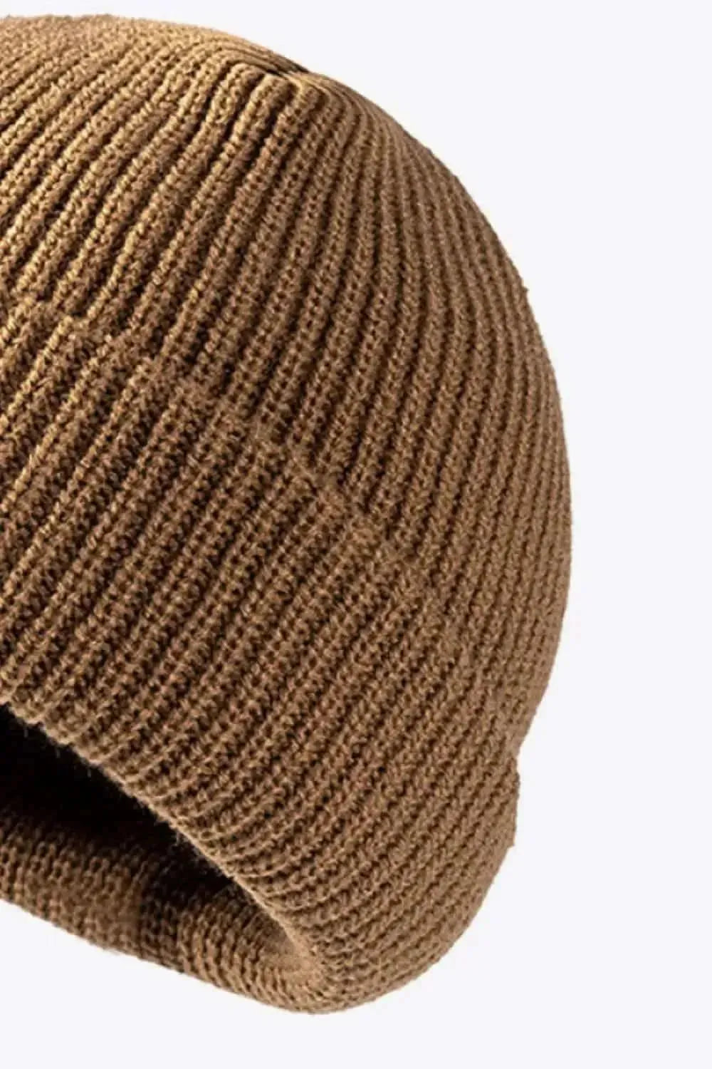 Calling For Winter Rib-Knit Beanie - Bad Moms Club