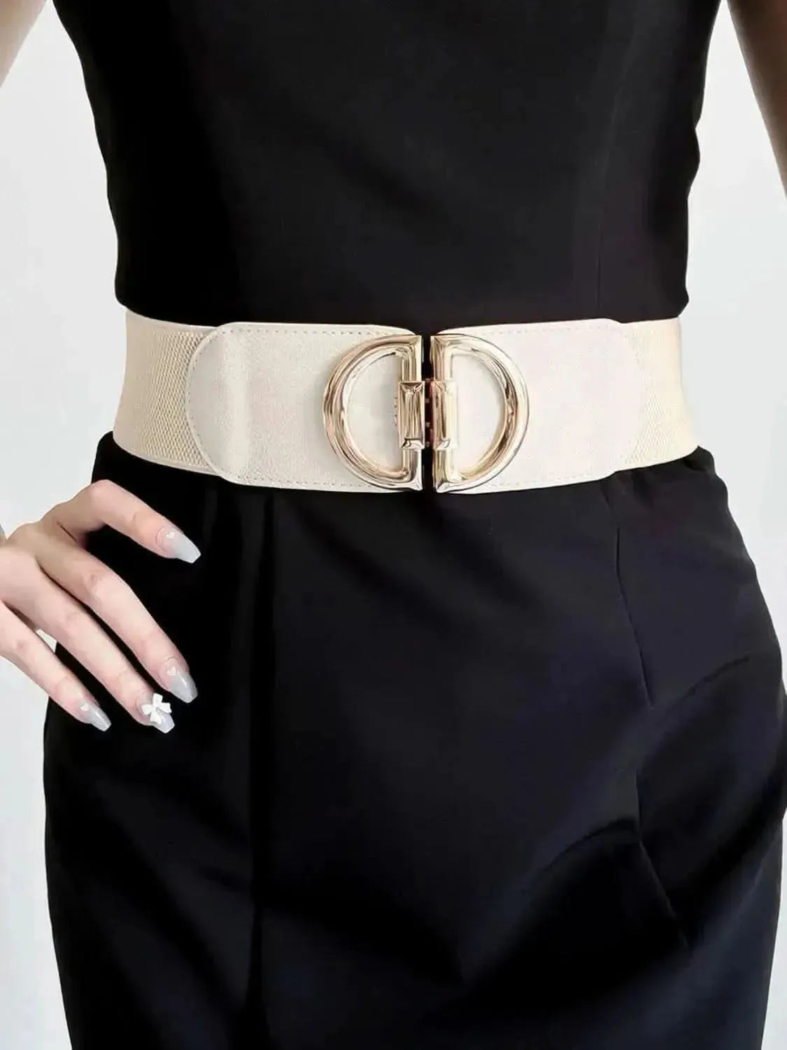 D Buckle Elastic Belt - Bad Moms Club