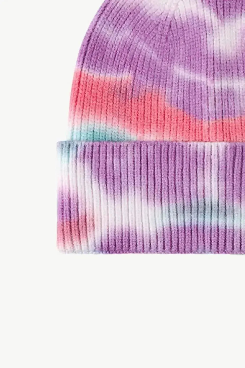 Tie-Dye Cuffed Knit Beanie - Bad Moms Club